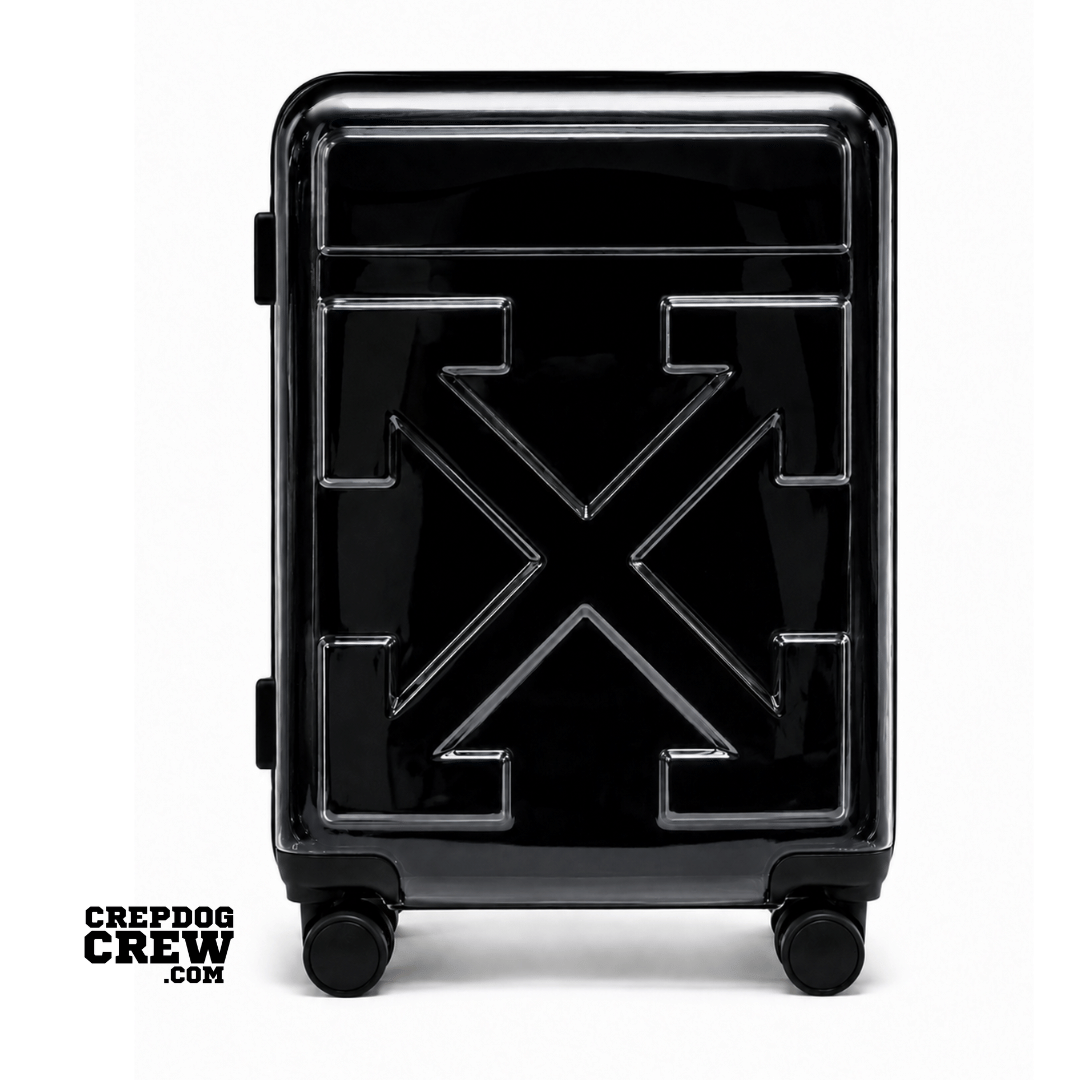 OFF - WHITE Arrow - Detail Trolley Suitcase Luggage Black