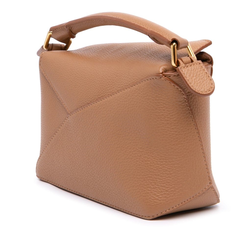 Loewe Mini Calfskin Puzzle Edge Satchel
