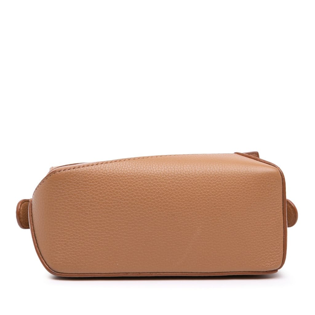 Loewe Mini Calfskin Puzzle Edge Satchel