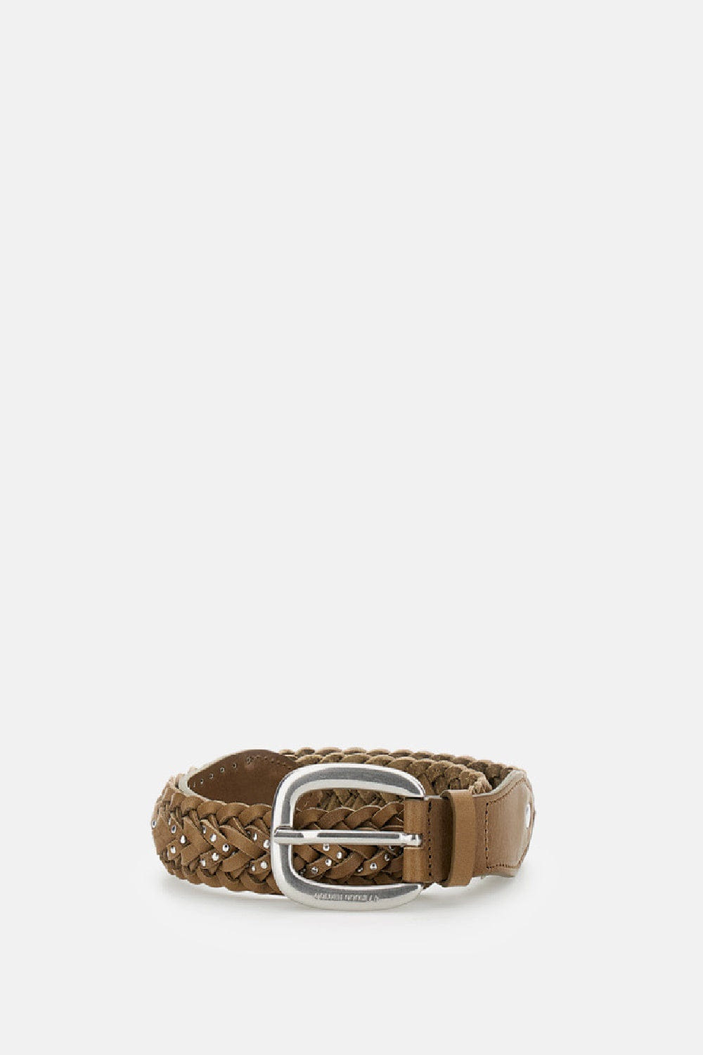 Golden Goose CINTURA HOUSTON IN PELLE INTRECCIATA