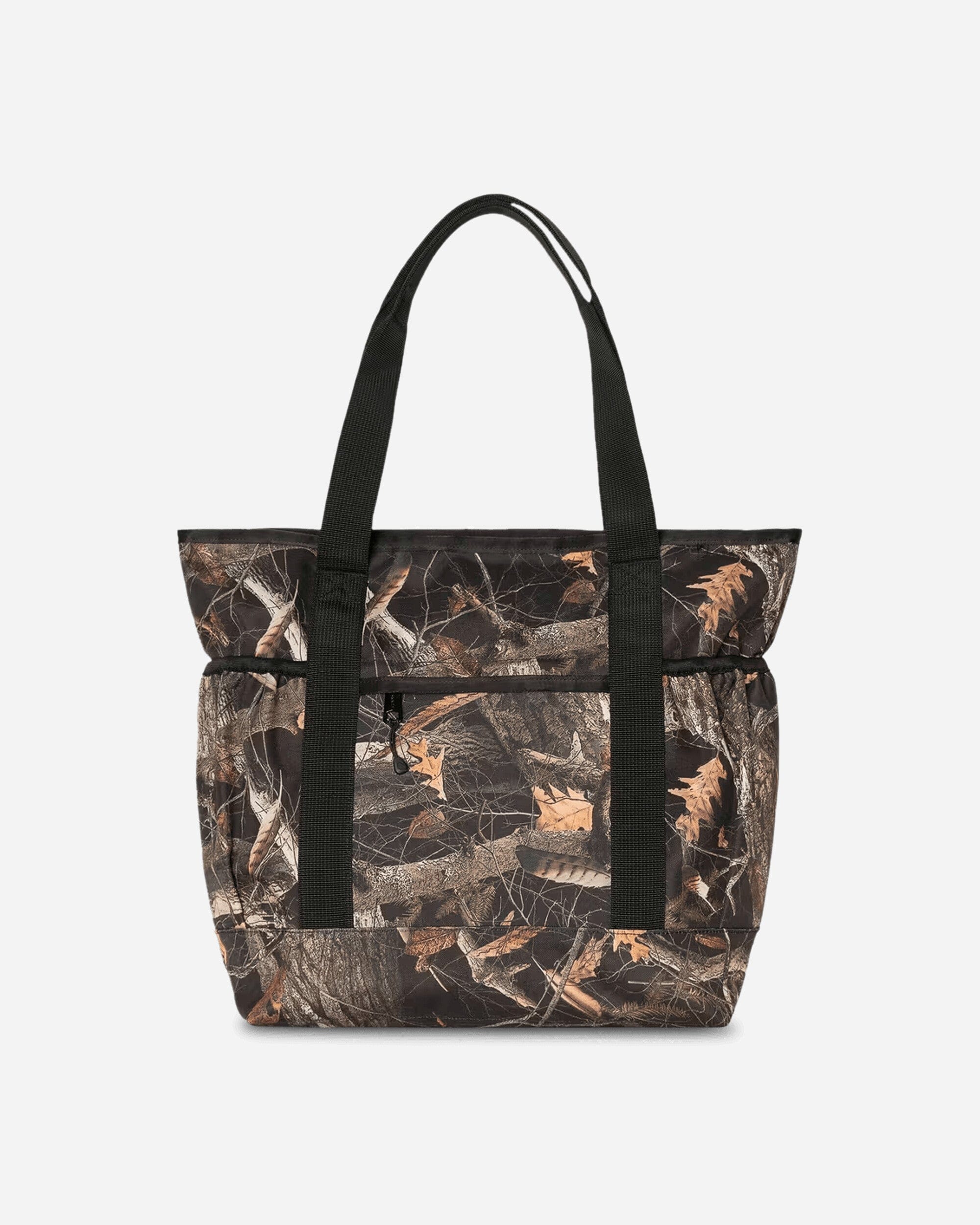 Carhartt WIP Clapton Tote Bag Camo Feather Tree / Black