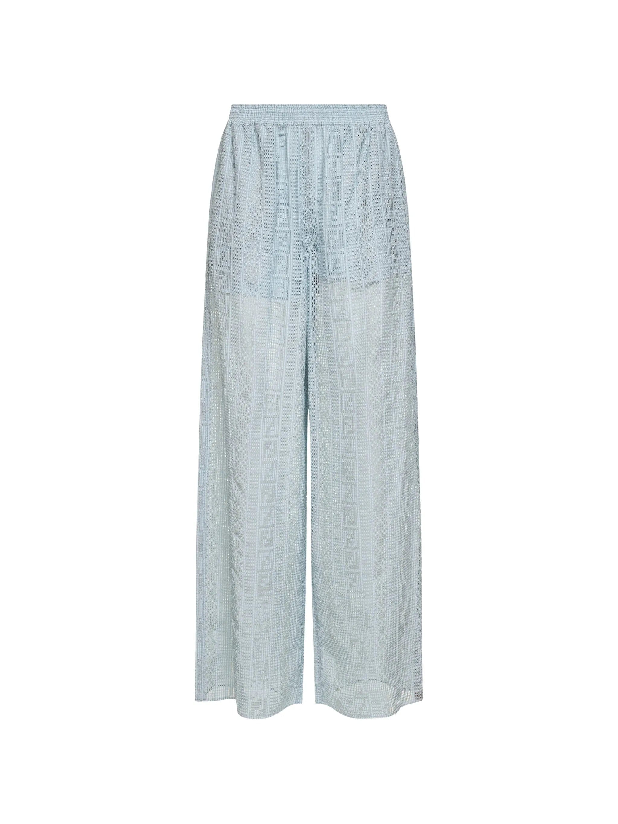Fendi FF burnout trousers