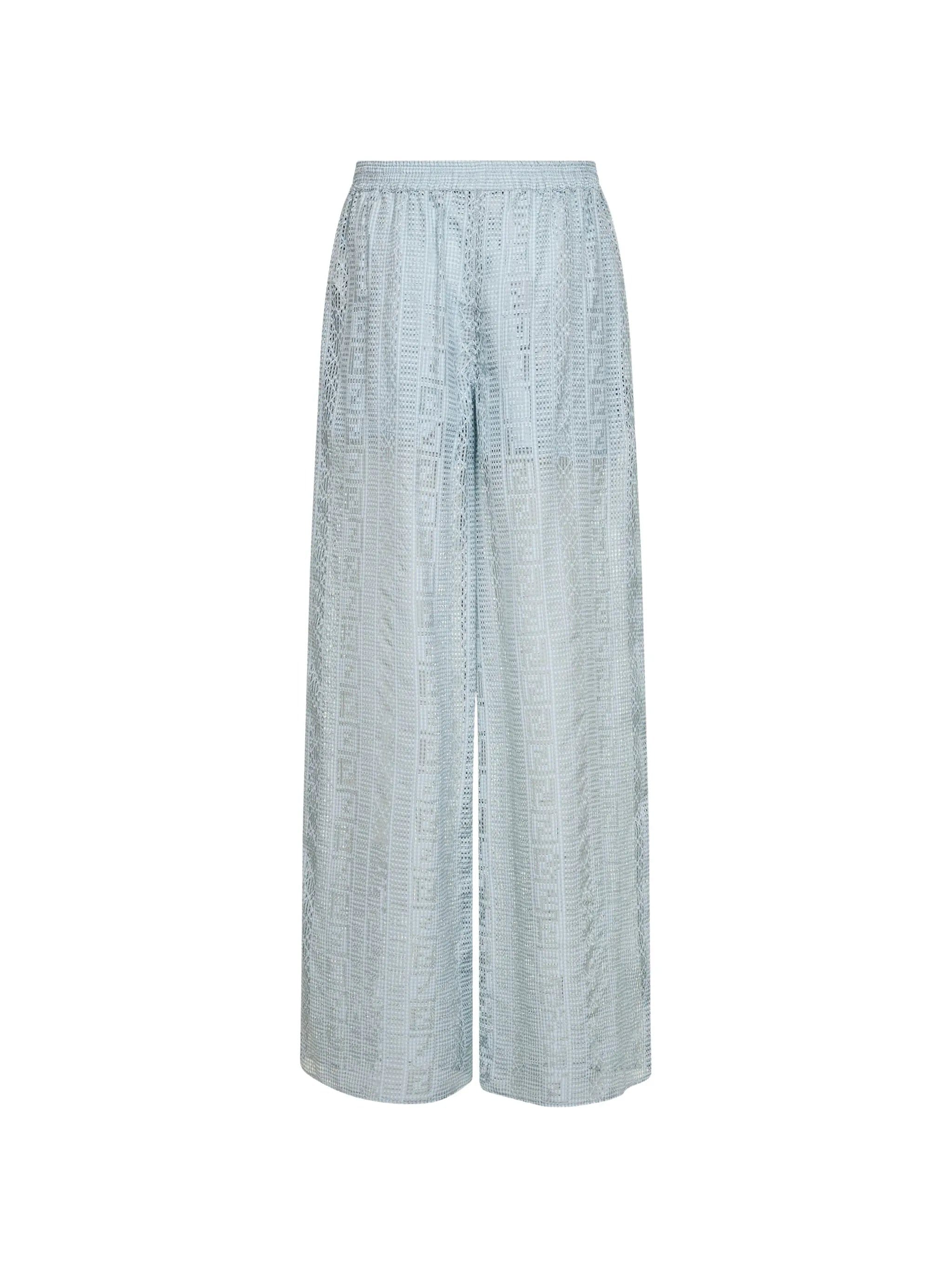 Fendi FF burnout trousers