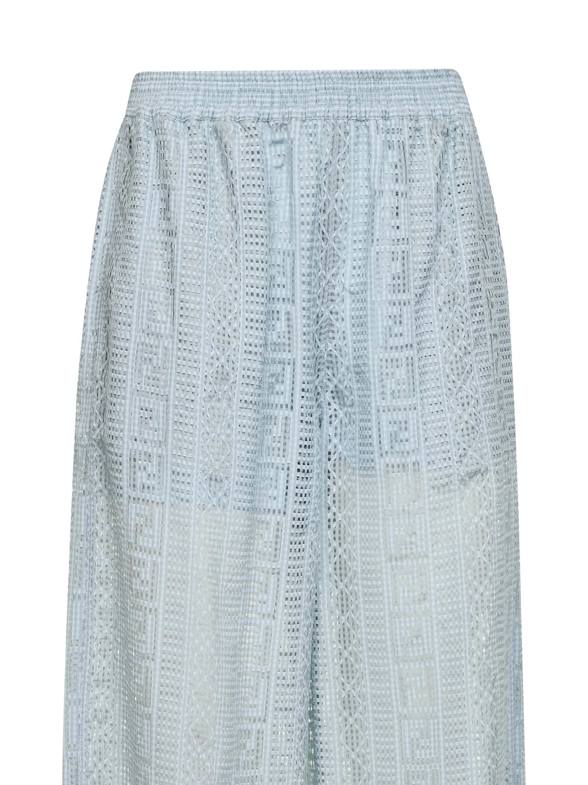 Fendi FF burnout trousers