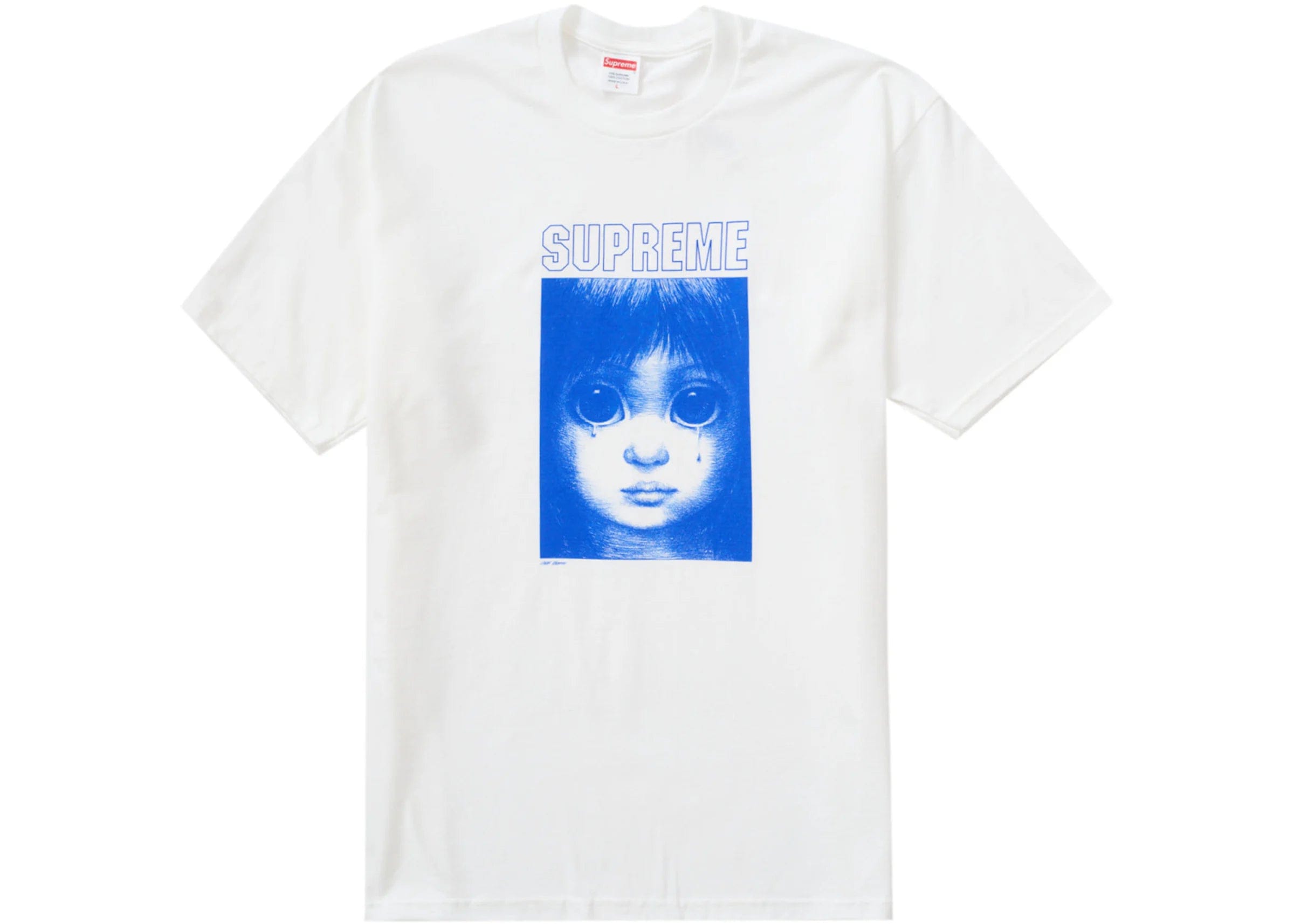 Supreme Margaret Keane Teardrop T-Shirt White