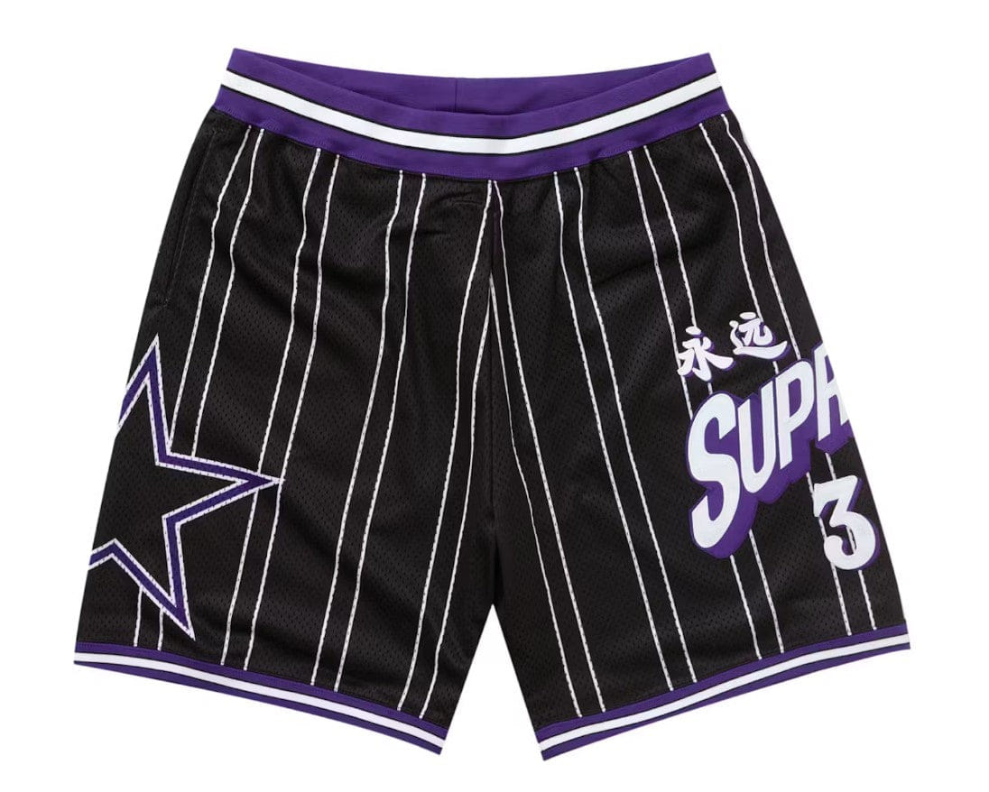 Supreme Star Basketball Short Black