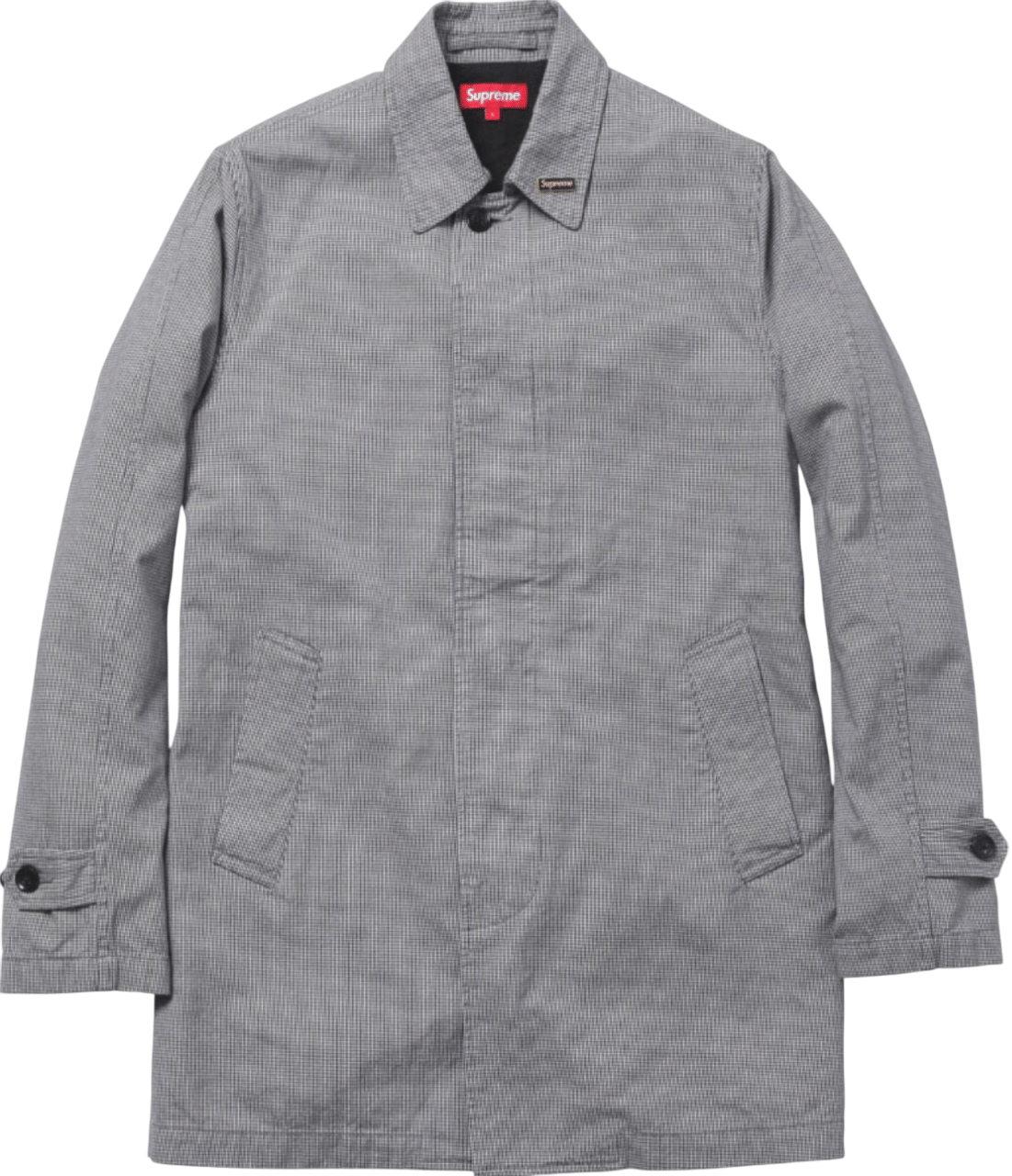Supreme Houndstooth Trench (WORN)