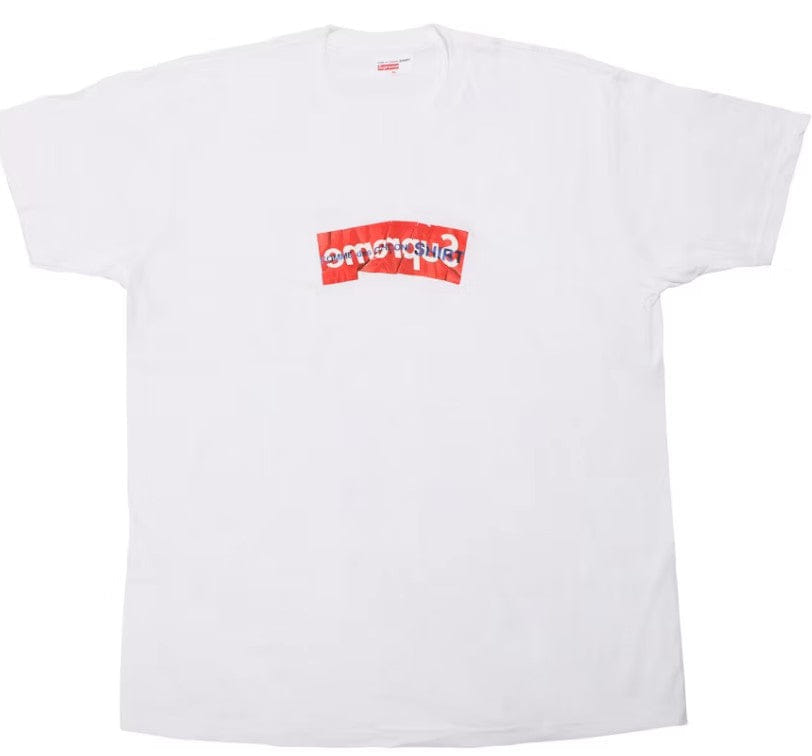 Supreme Comme Des Garcons SHIRT Box Logo T-Shirt White