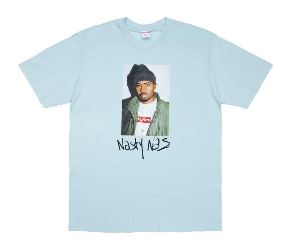 Supreme Nas T-Shirt Pale Blue