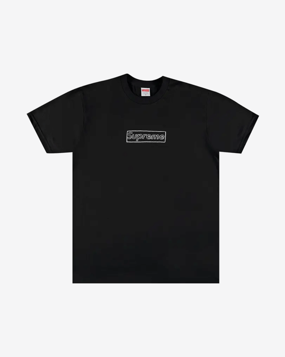 SUPREME SS21 KAWS BOX LOGO BLACK T-Shirt