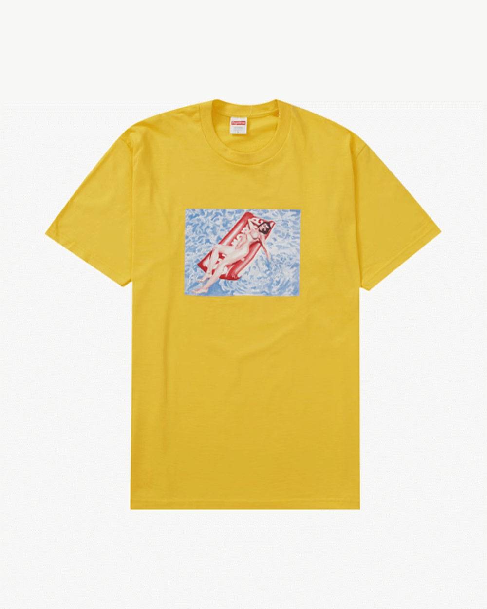 SUPREME SS22 FLOAT T-Shirt YELLOW