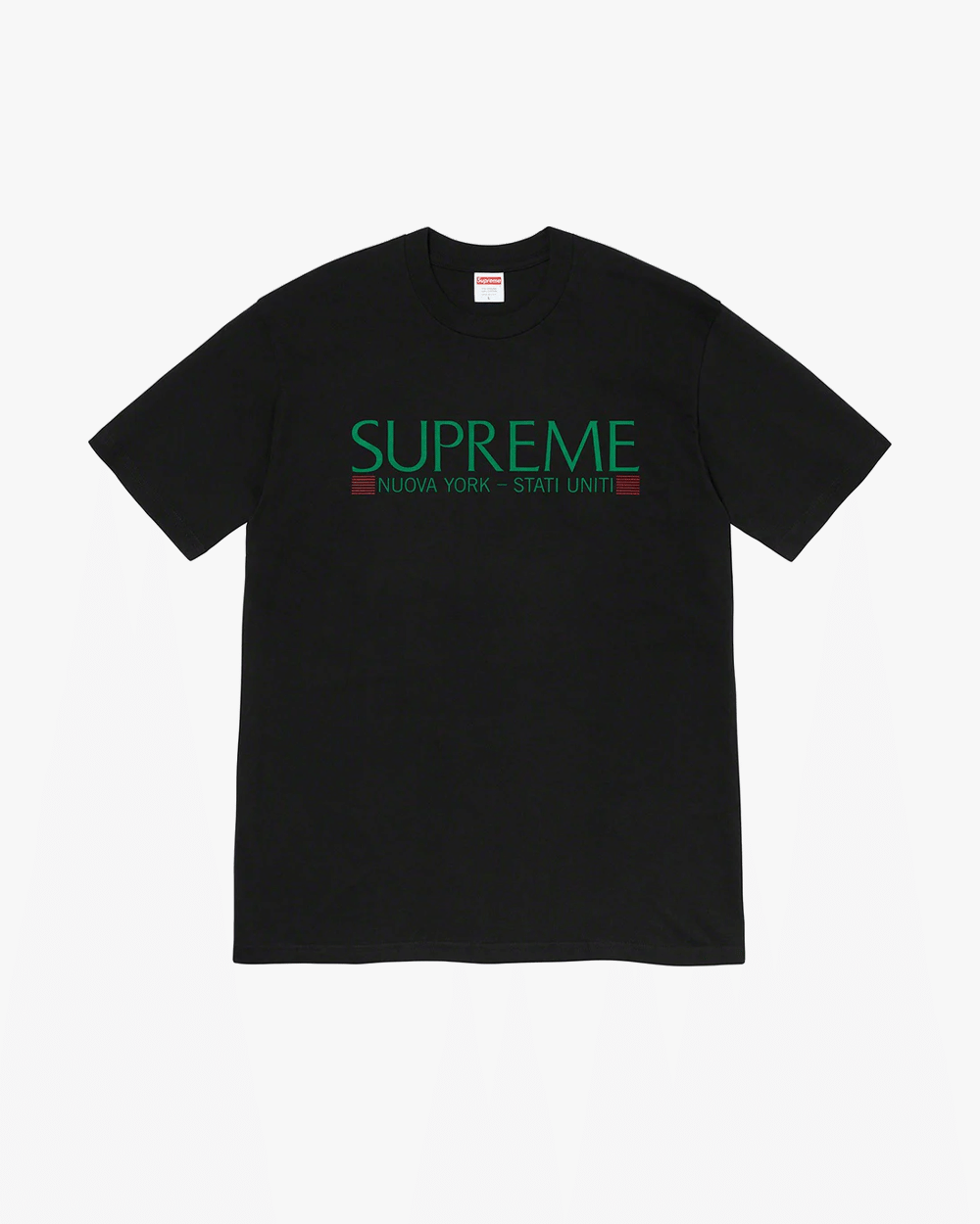 SUPREME FW20 NUOVA YORK T-Shirt BLACK -