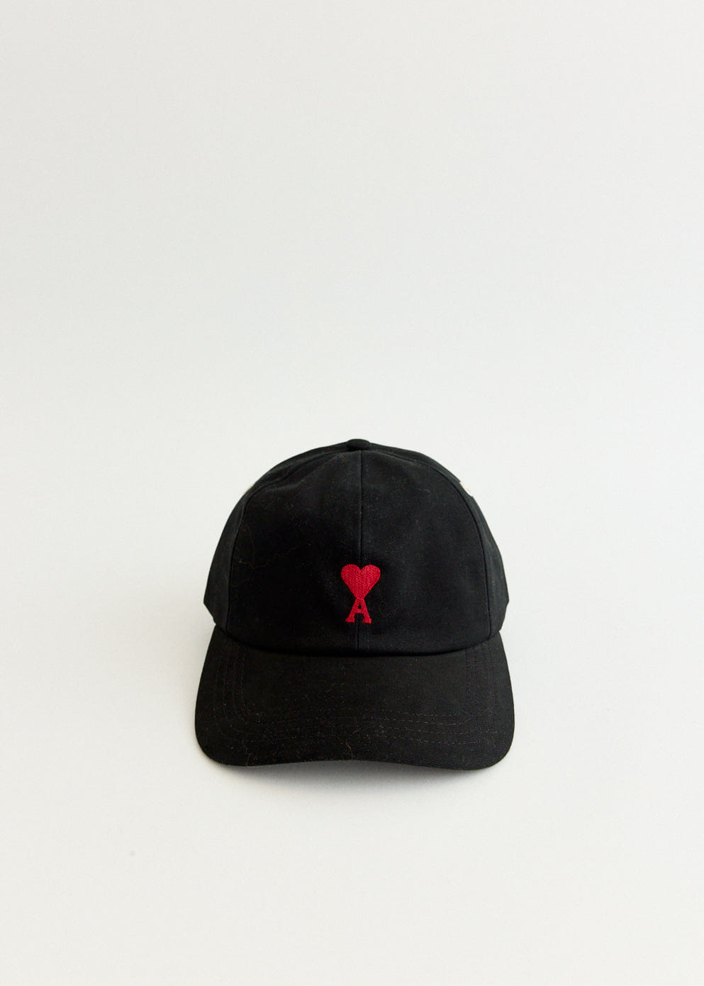 AMI Paris Red ADC Embroidery Cap