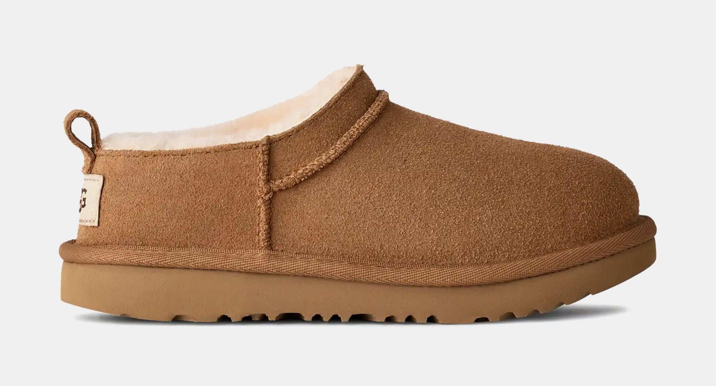 UGG Classic Micro Grade School Lifestyle Boots (Chestnut)