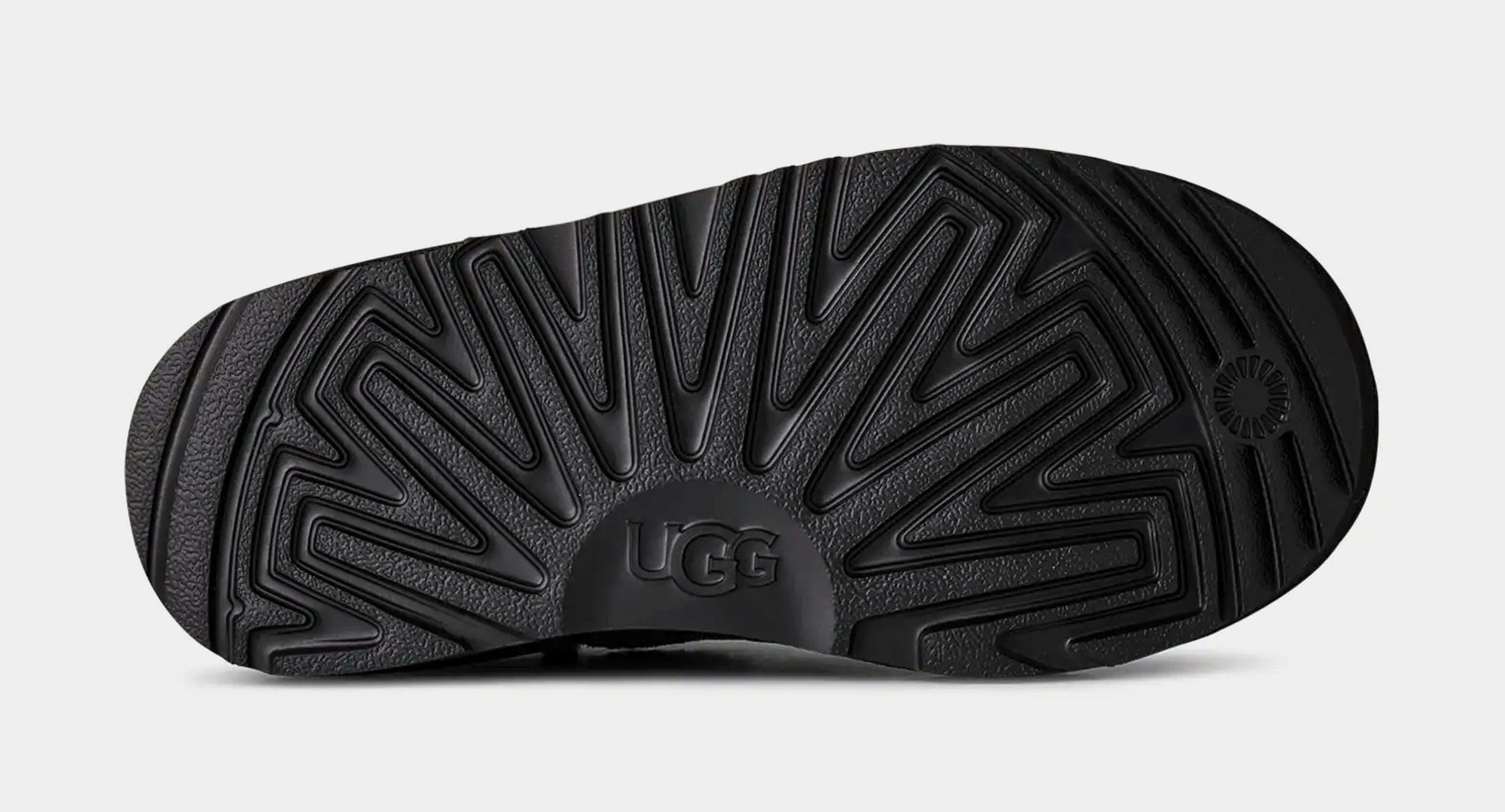 UGG Classic Micro Grade School Lifestyle Boots (Black)