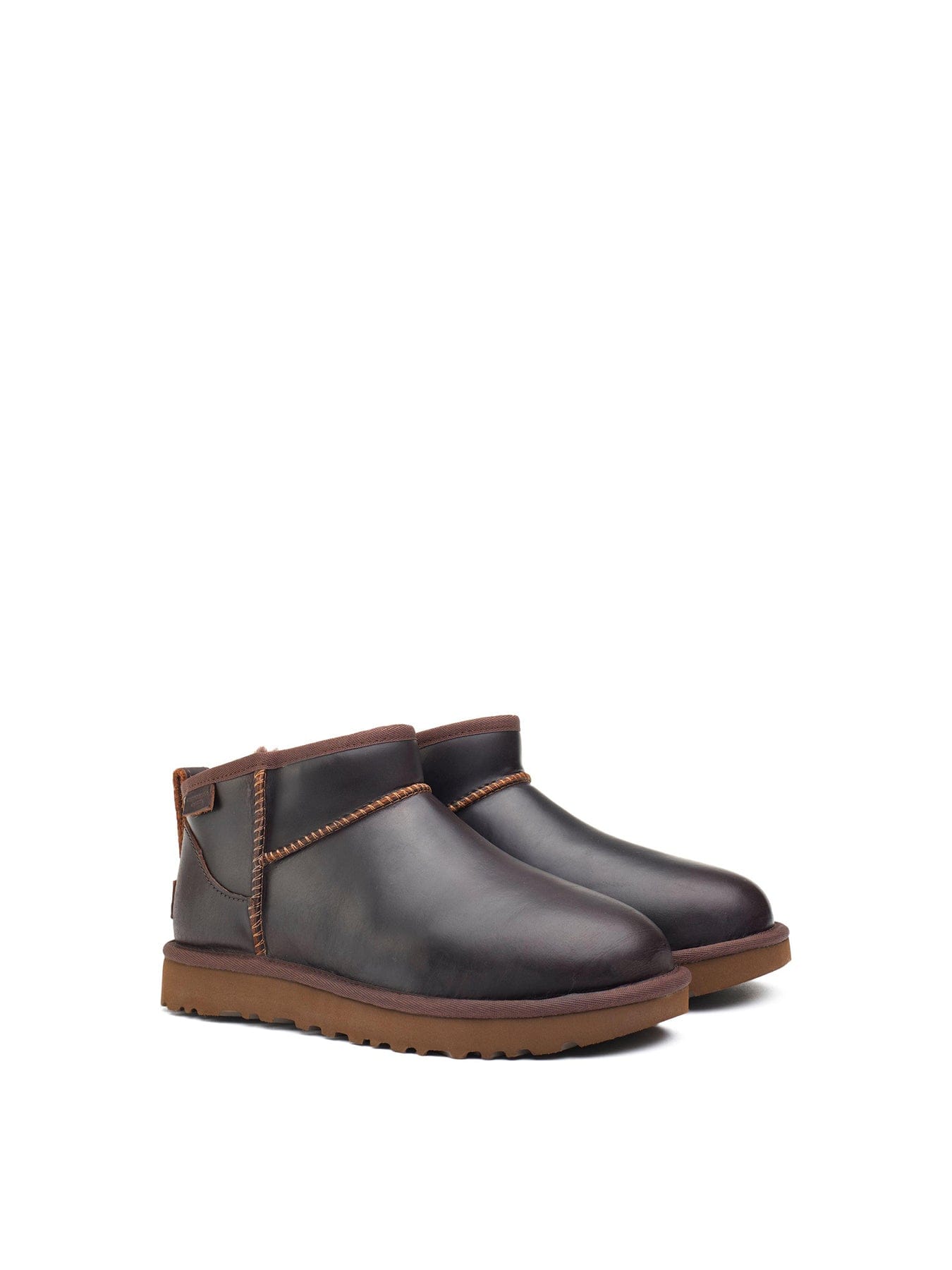 UGG Classic Ultra Mini Regenerate Ankle Boots Brown