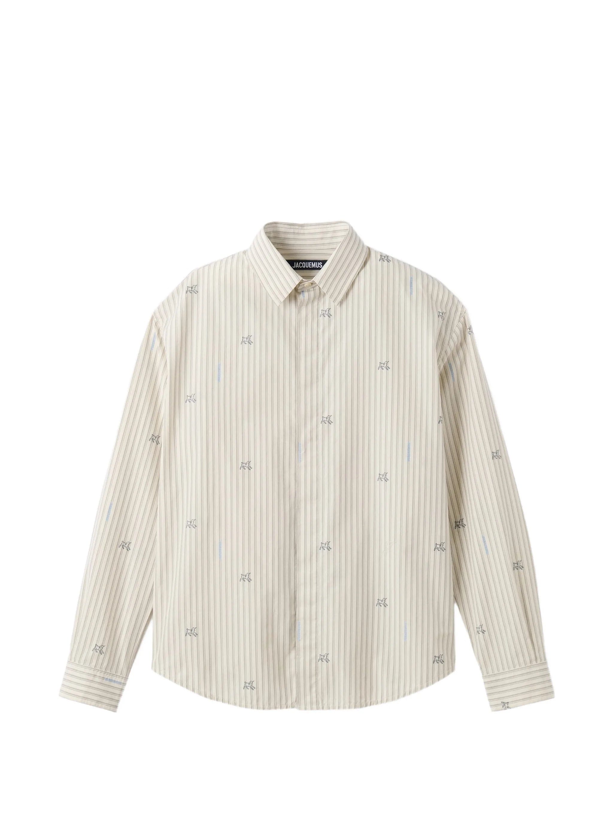 Jacquemus The Simon striped shirt
