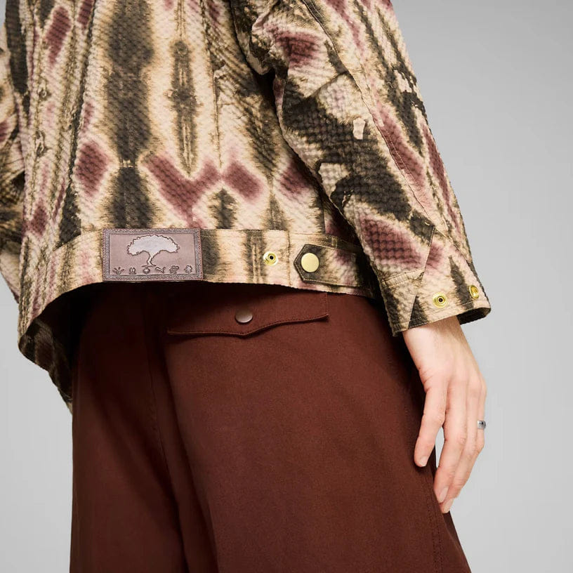 PUMA PALAIS ARTISAN Jacket Seersucker Chocotart