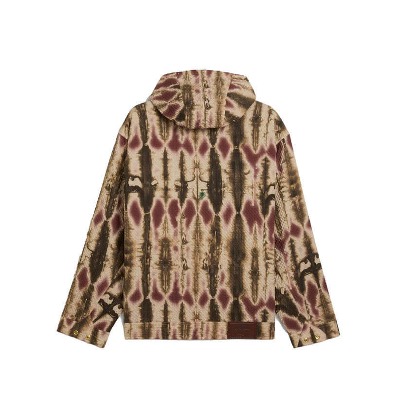 PUMA PALAIS ARTISAN Jacket Seersucker Chocotart