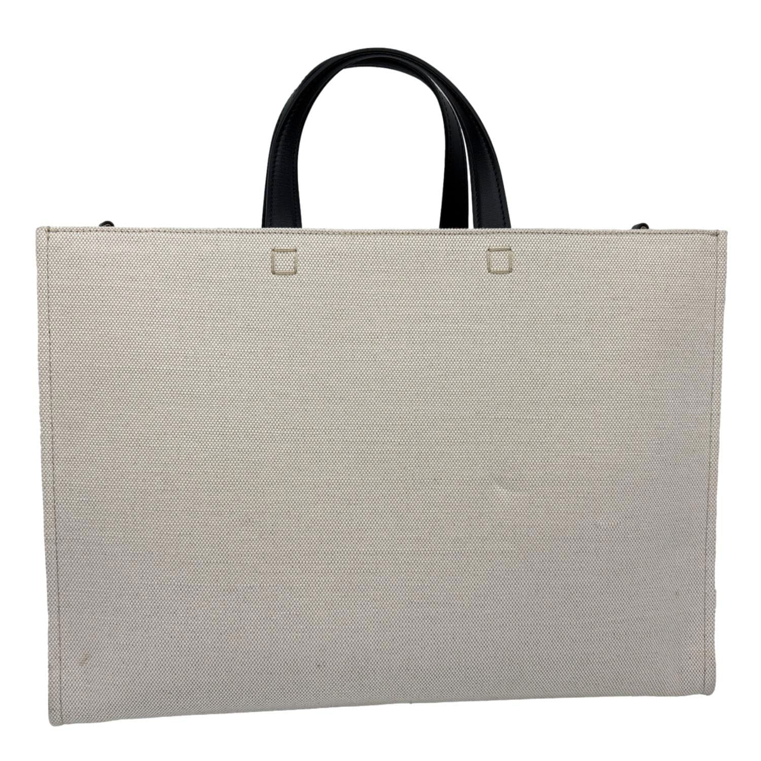 GIVENCHY Medium G Canvas Tote Bag White