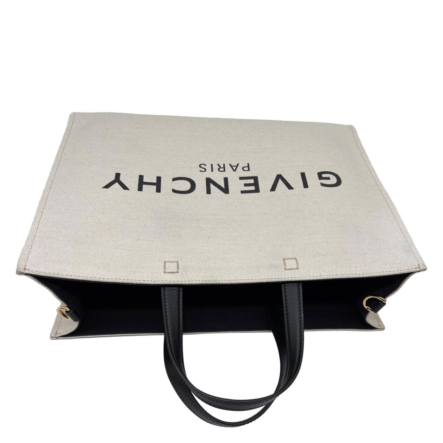 GIVENCHY Medium G Canvas Tote Bag White