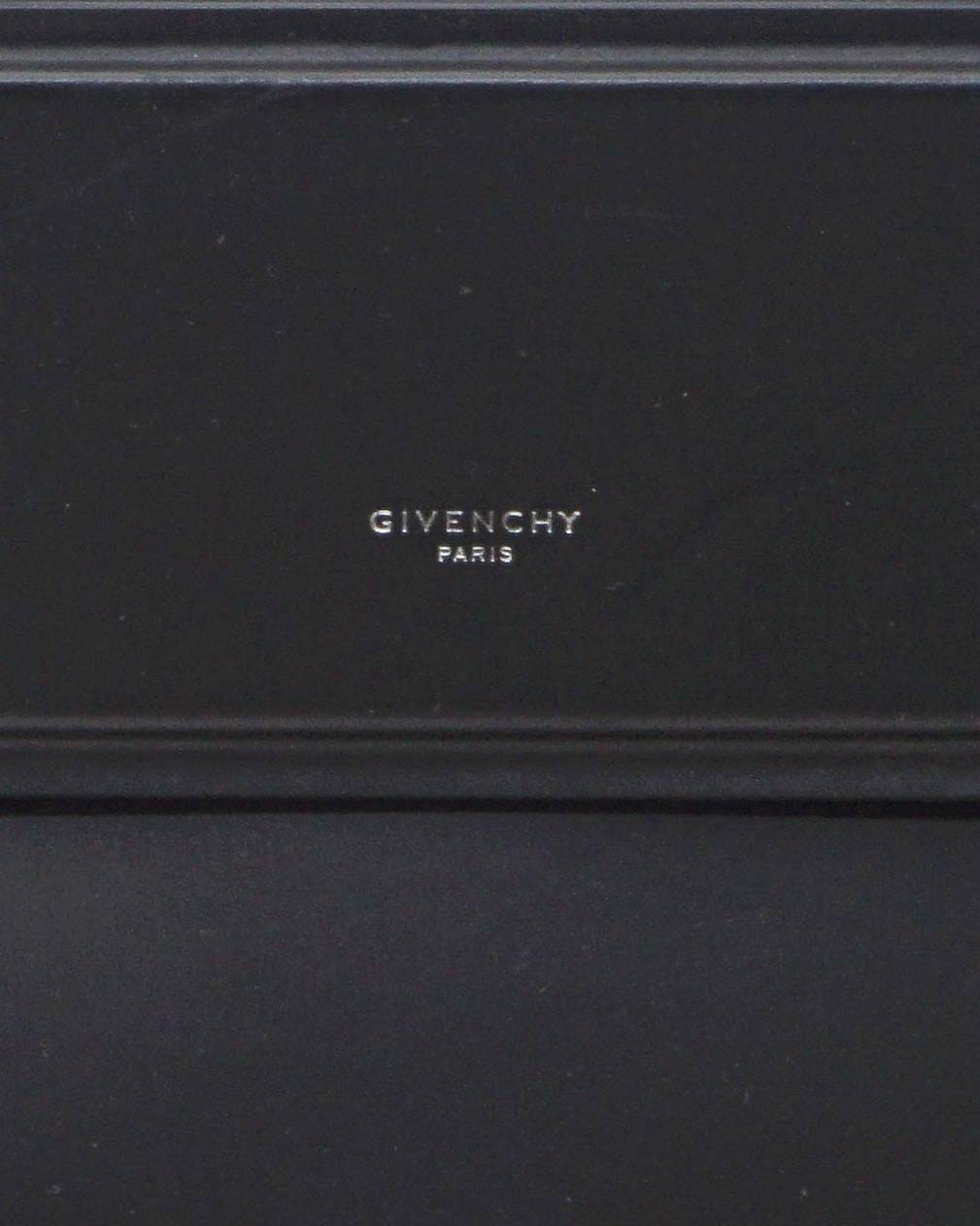 Givenchy Black Leather Horizon Tote Bag