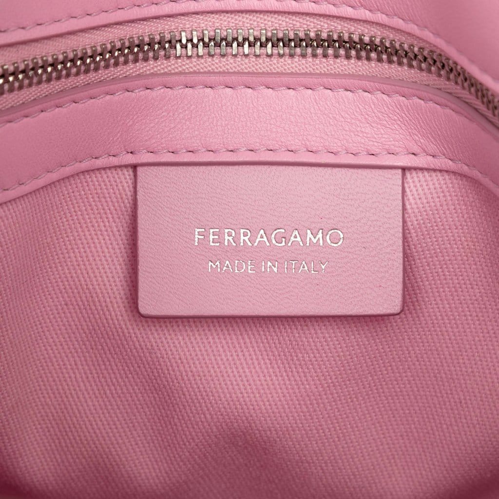 Ferragamo Small Canvas Signature Tote