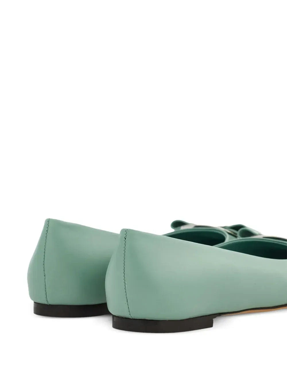 Ferragamo New Vara - Bow Lambskin Ballerina Shoes