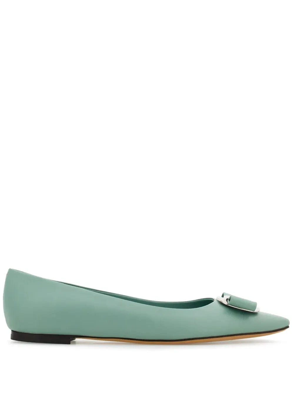 Ferragamo New Vara - Bow Lambskin Ballerina Shoes