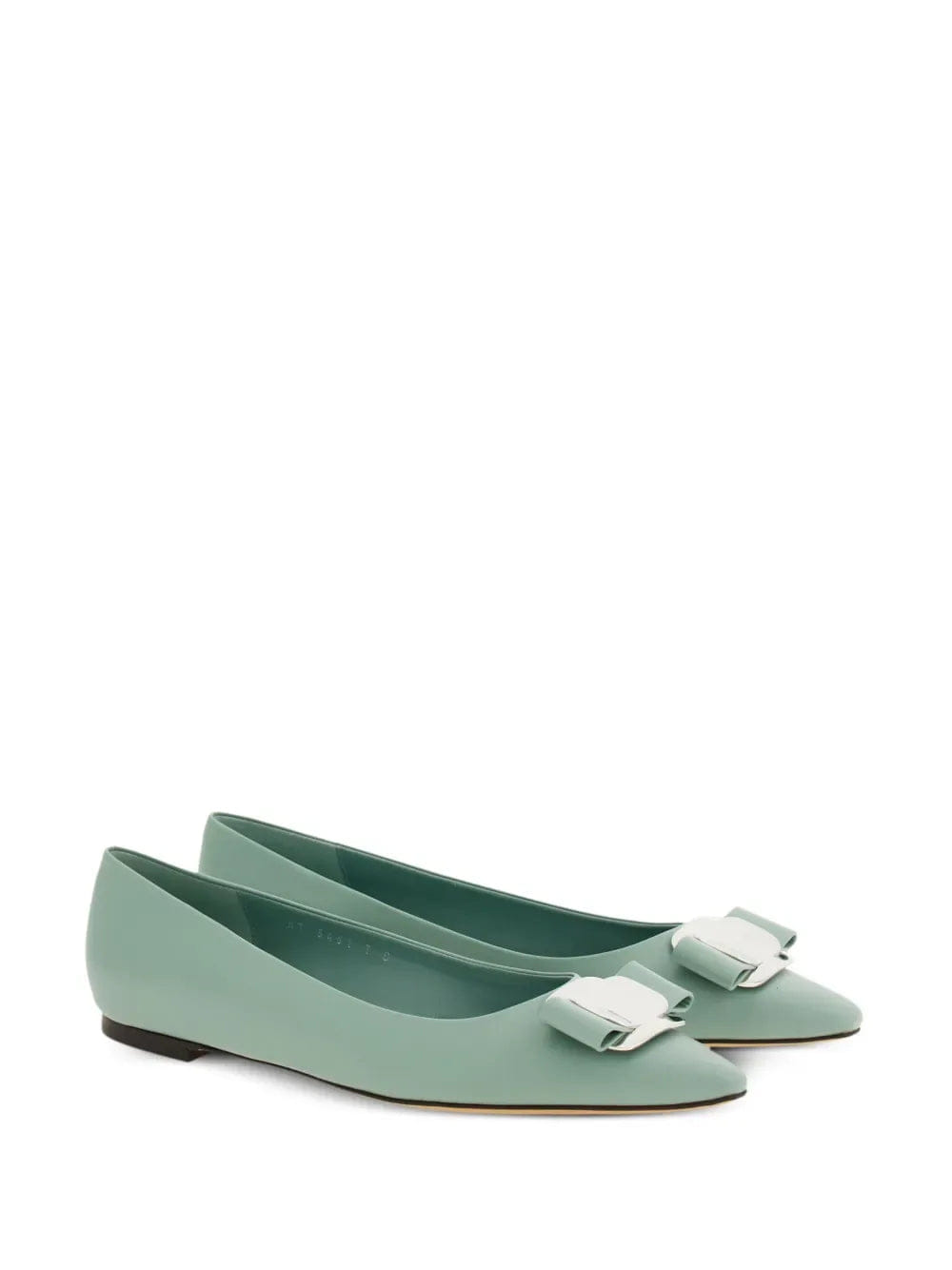 Ferragamo New Vara - Bow Lambskin Ballerina Shoes