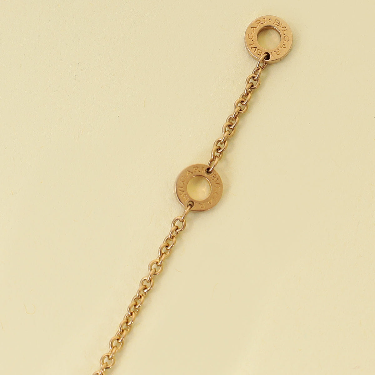Bvlgari 18K Pink Gold Diamond B. Zero 1 Bracelet