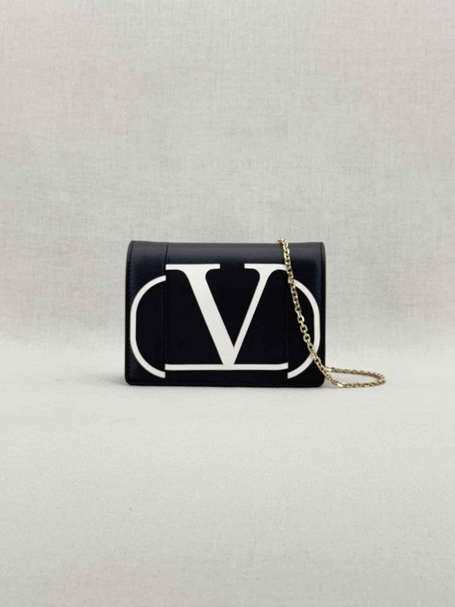 Valentino Garavani Escape V - logo Black Crossbody