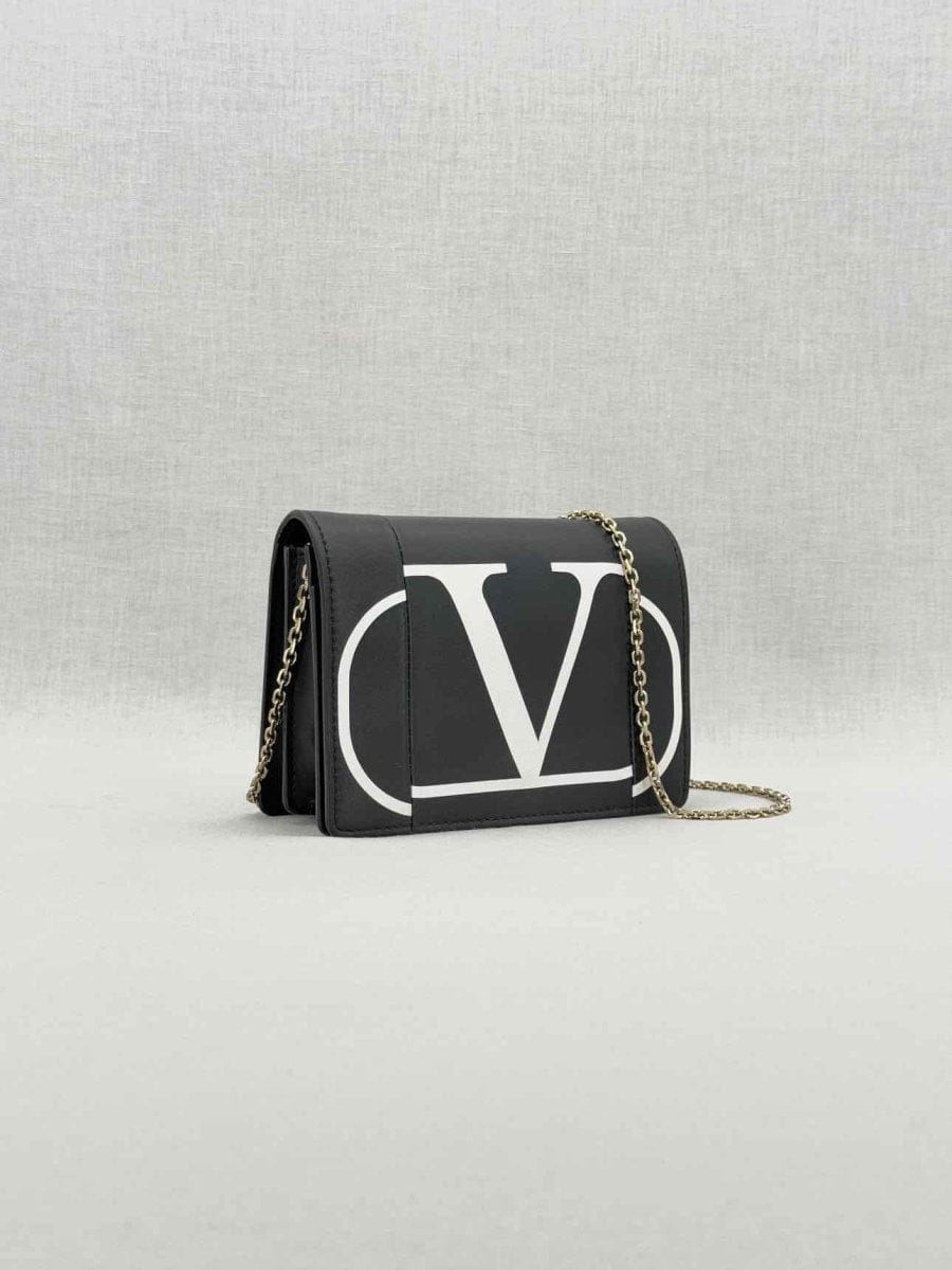 Valentino Garavani Escape V - logo Black Crossbody