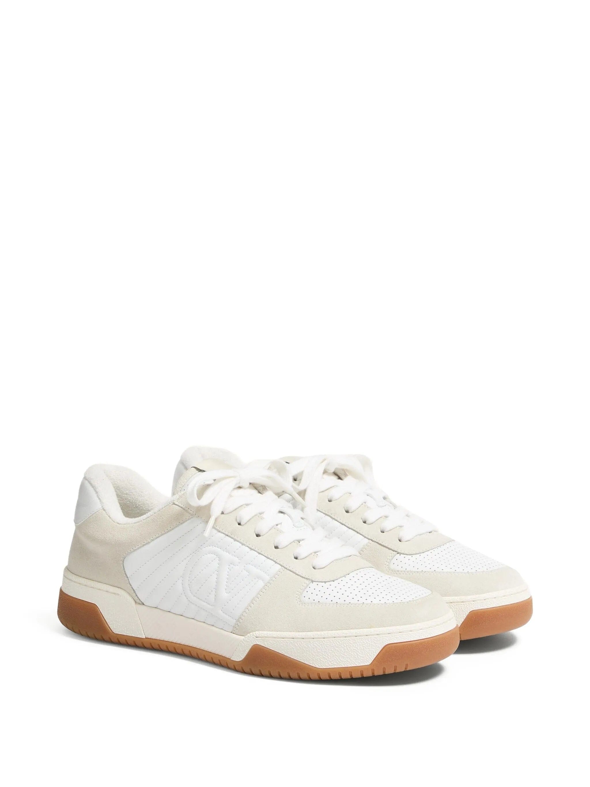 Valentino Garavani logo - detail perforated sneakers