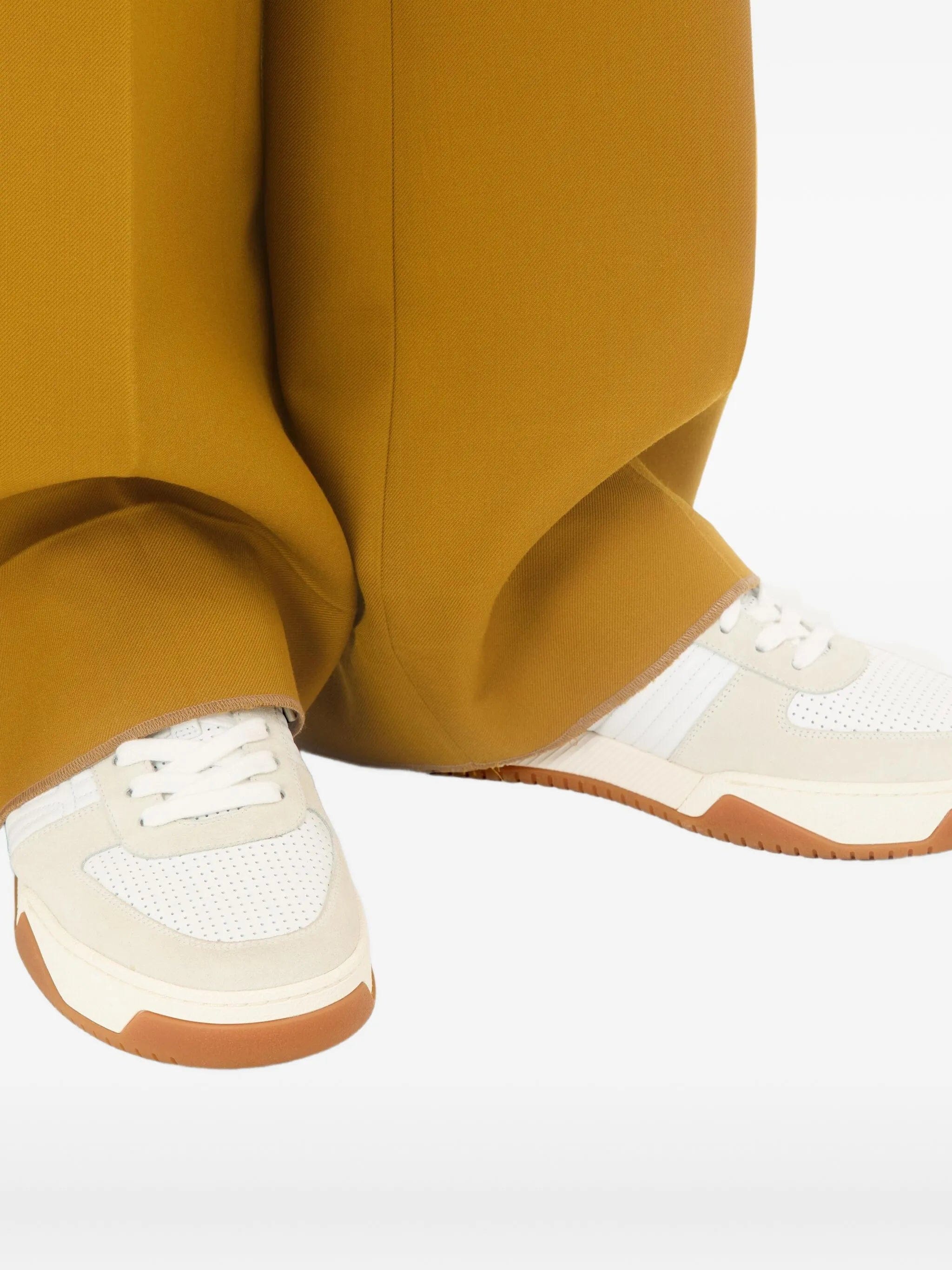 Valentino Garavani logo - detail perforated sneakers