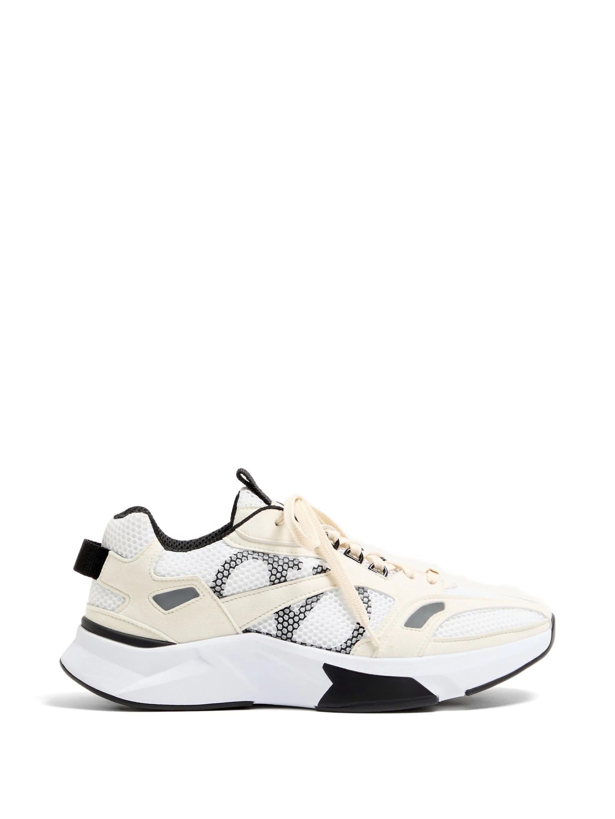 Valentino Garavani Demivee trainer in mesh fabric with suede inserts