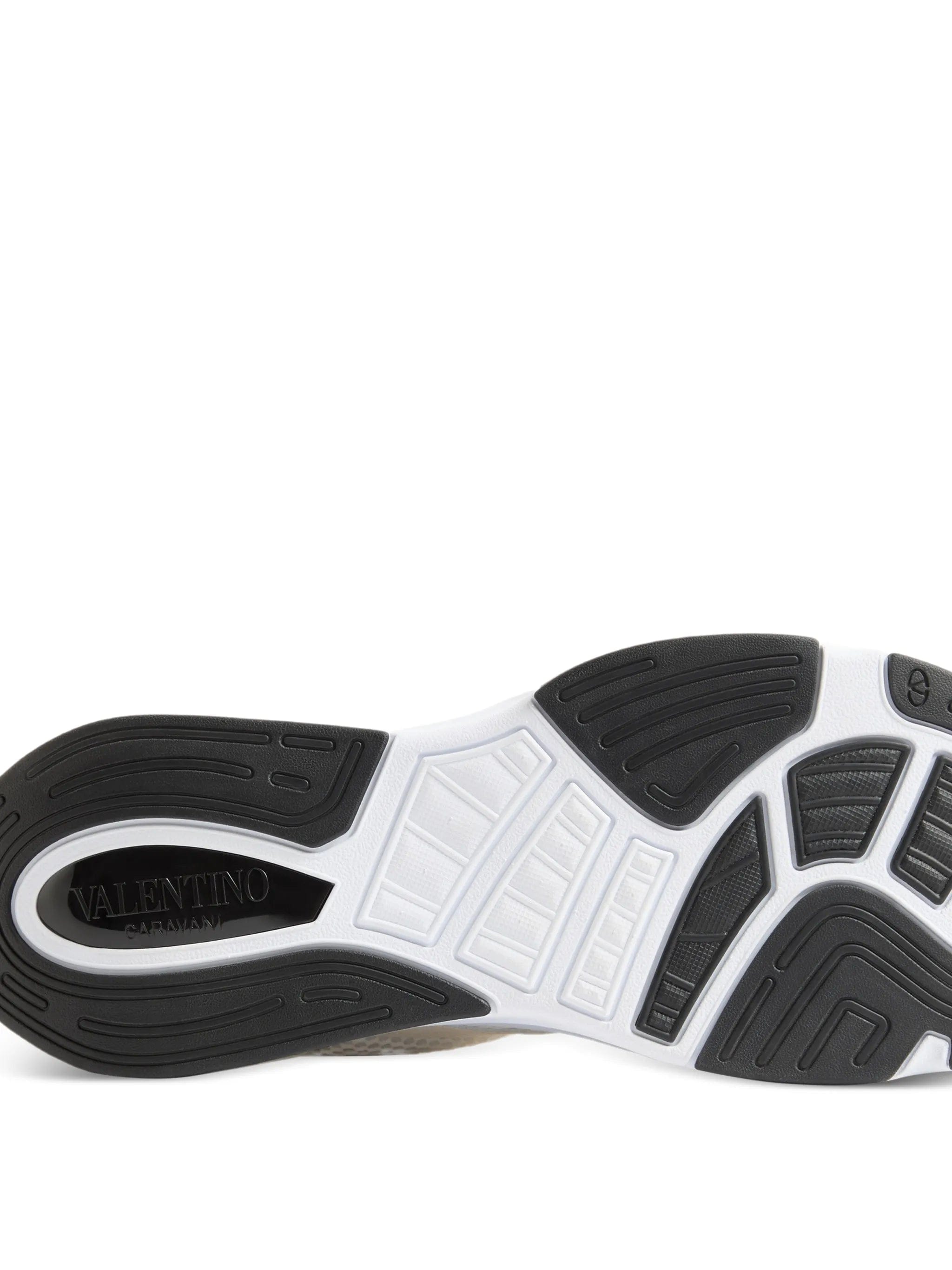 Valentino Garavani Demivee trainer in mesh fabric with suede inserts