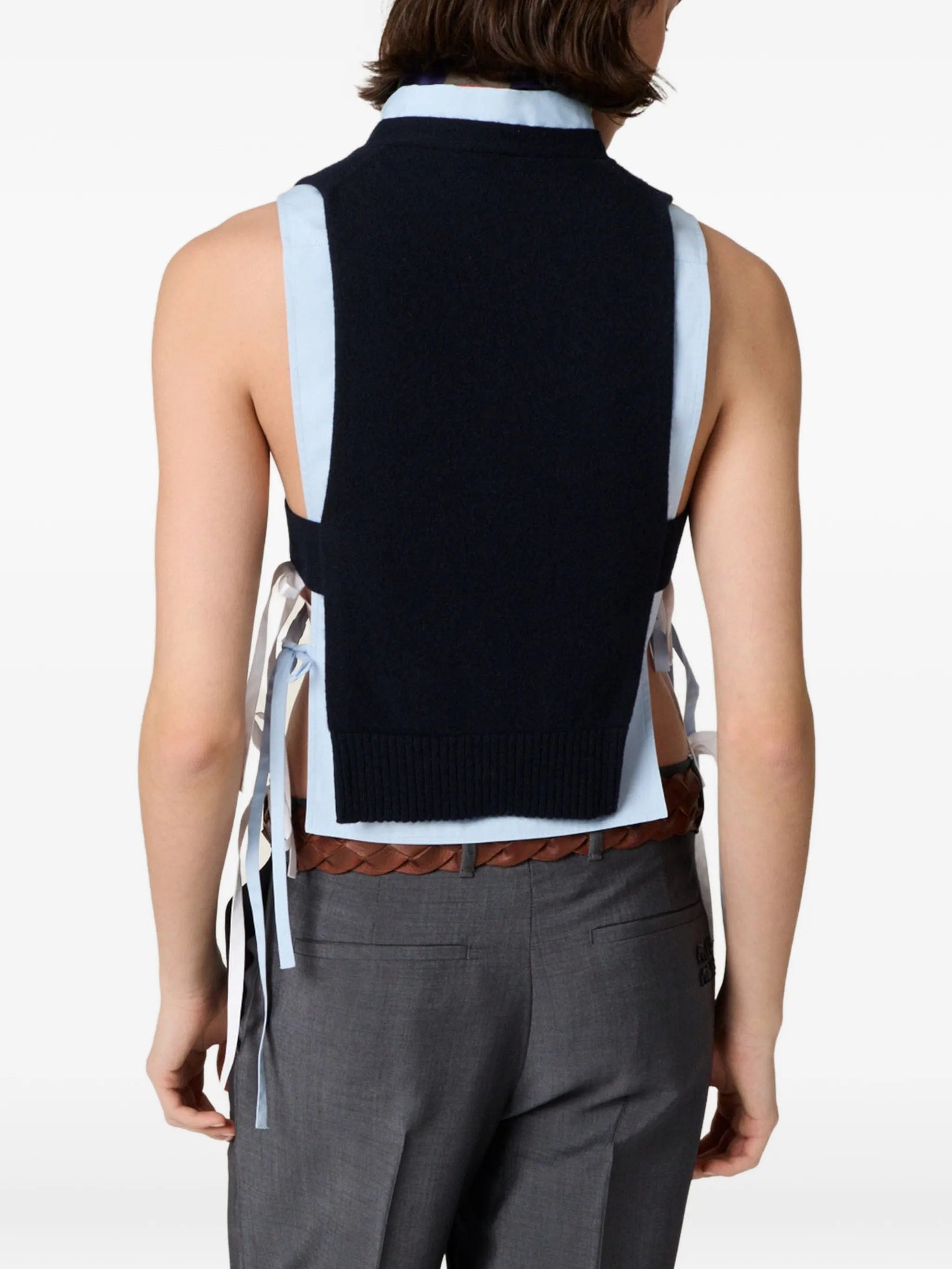 Miu Miu cashmere cardigan vest