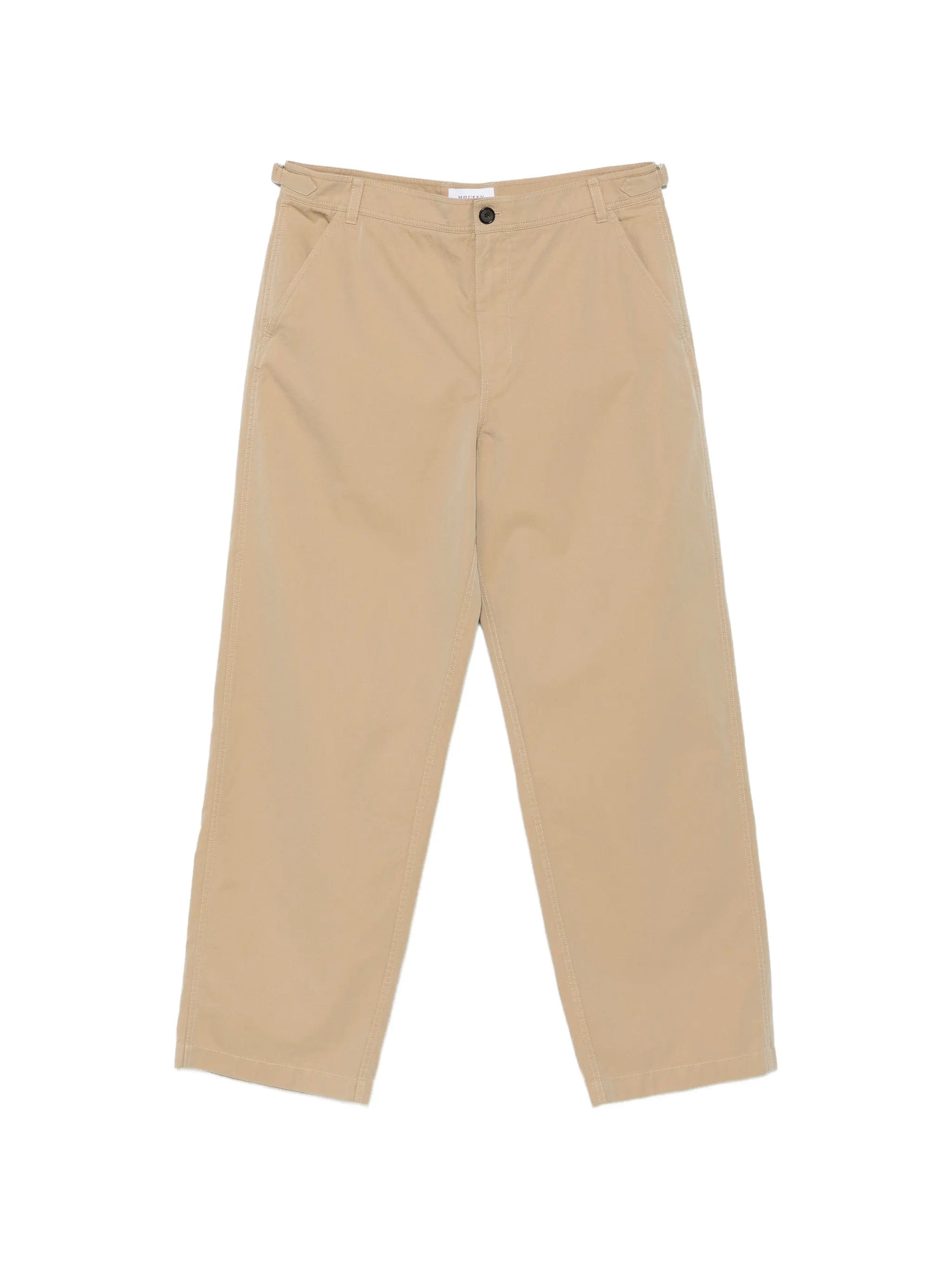 Alexander McQueen buckle - detail straight - leg trousers