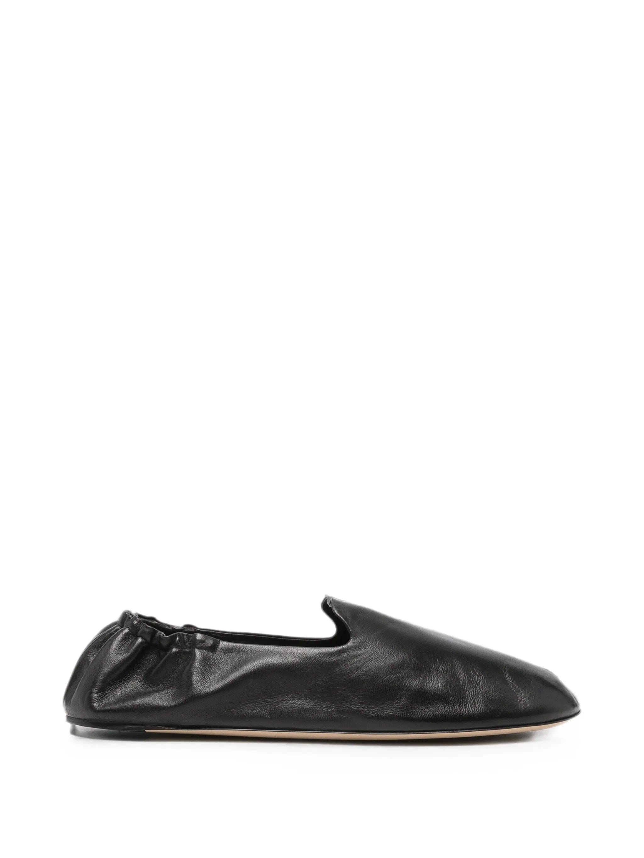 The Row Casa elasticated leather loafers
