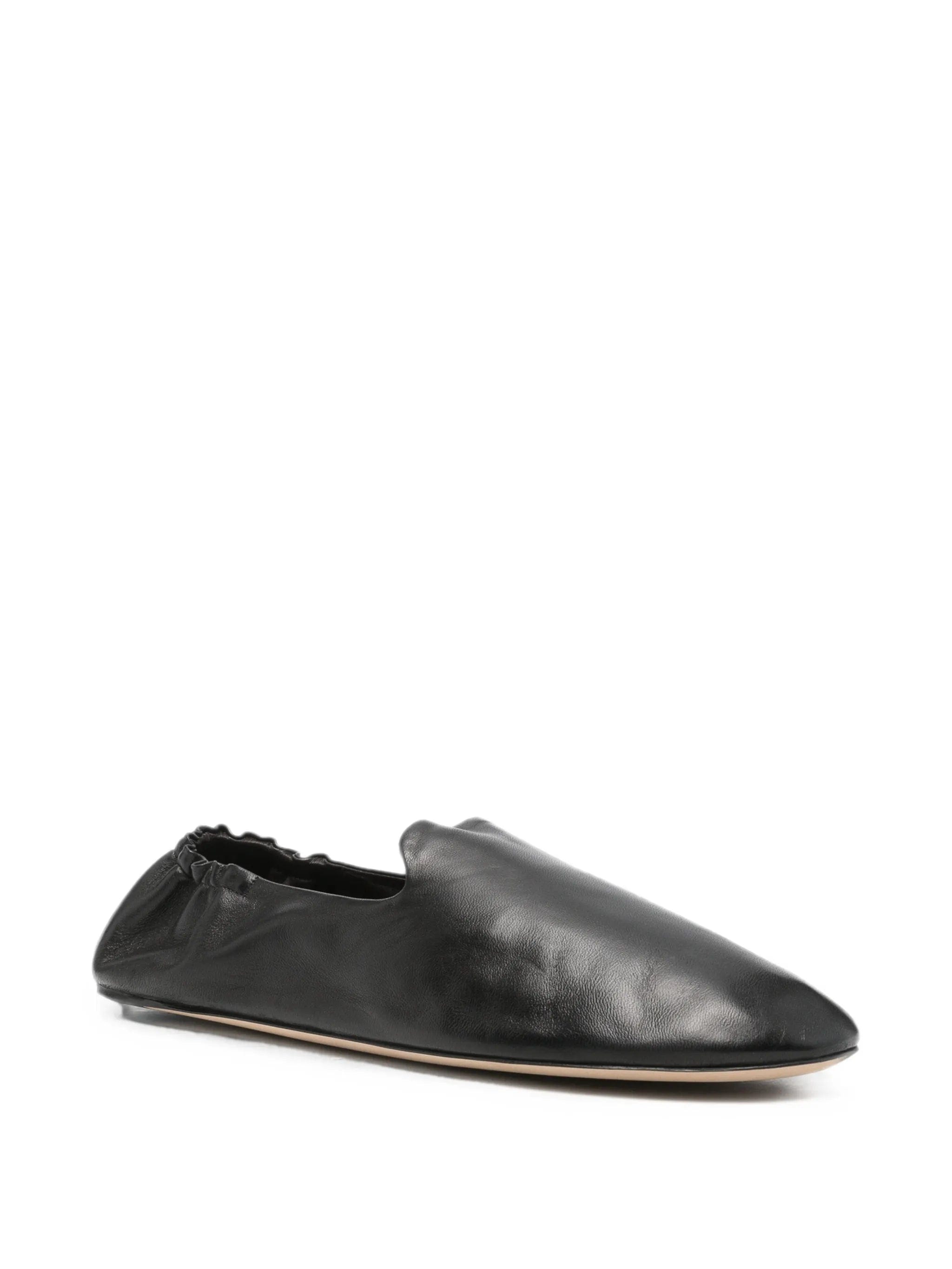 The Row Casa elasticated leather loafers