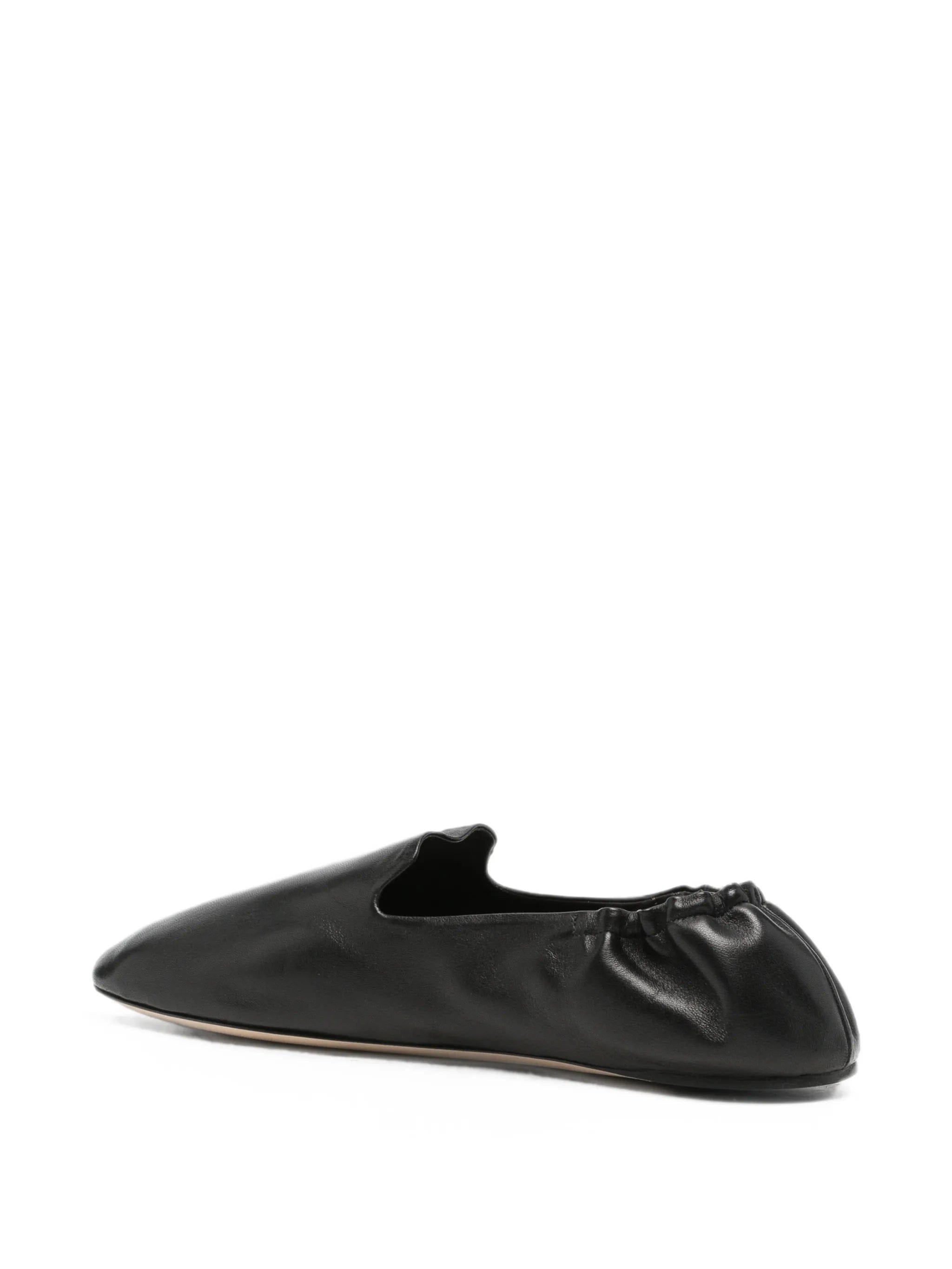The Row Casa elasticated leather loafers