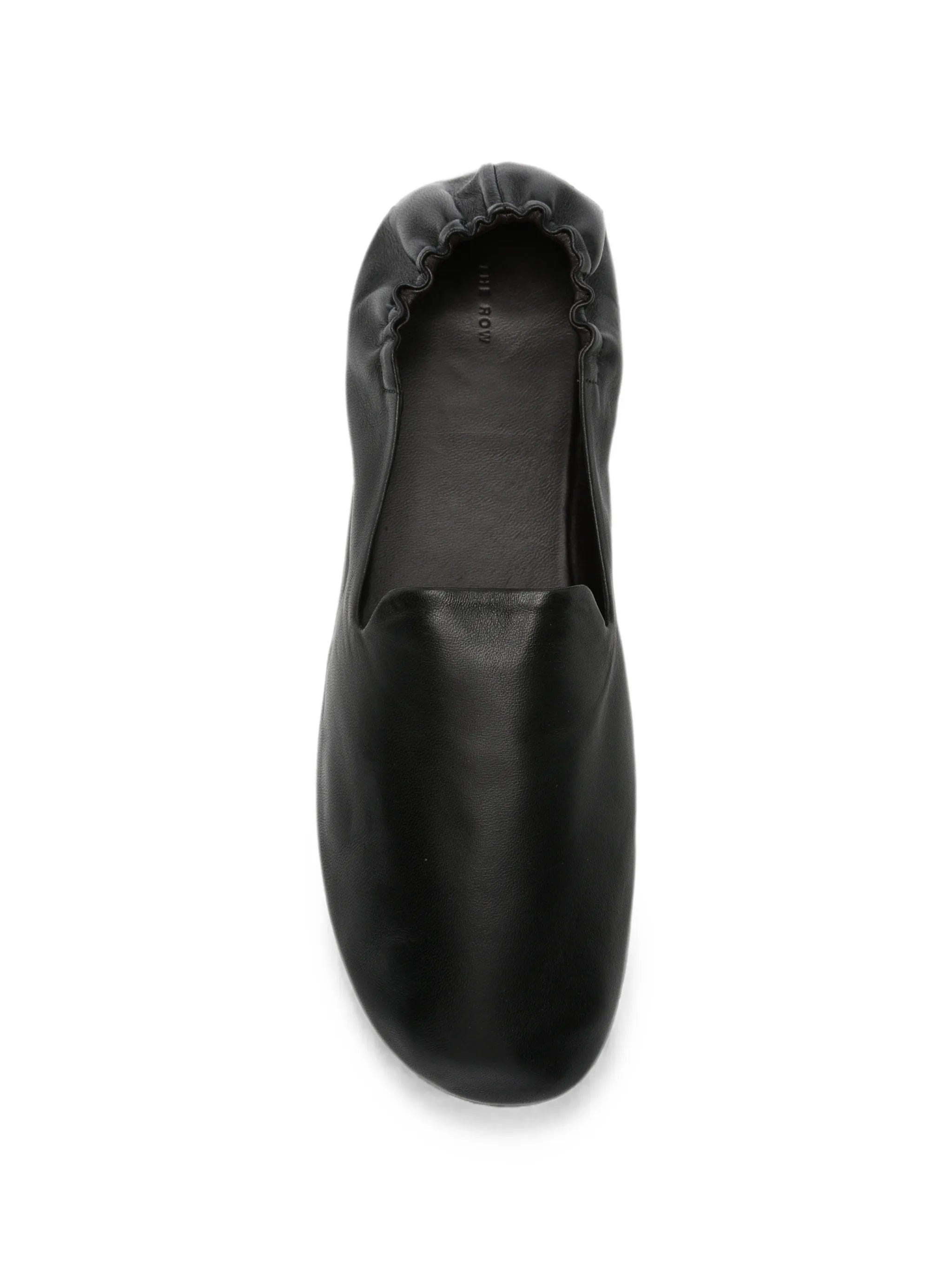 The Row Casa elasticated leather loafers