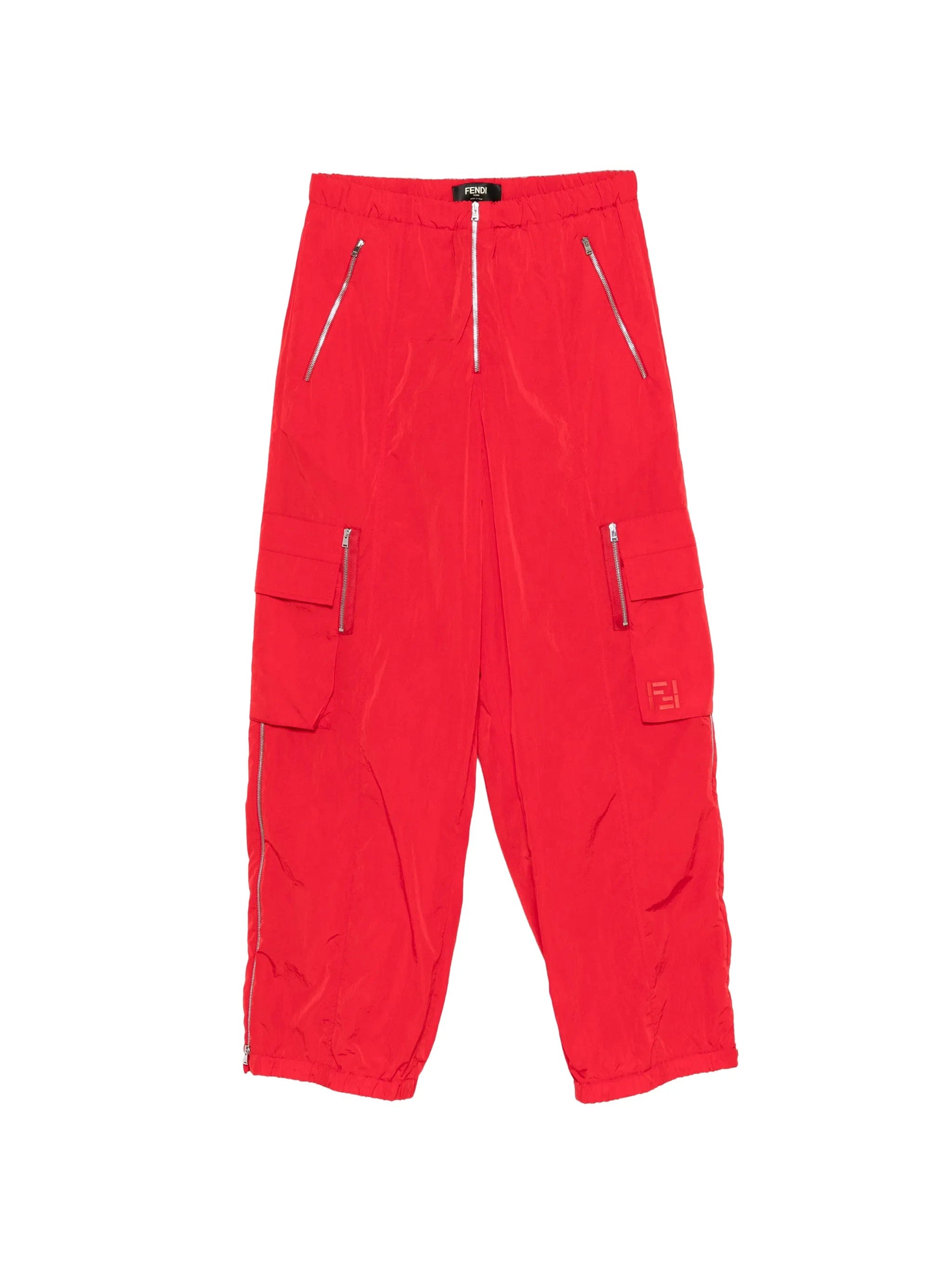 Fendi zip - pocket trousers
