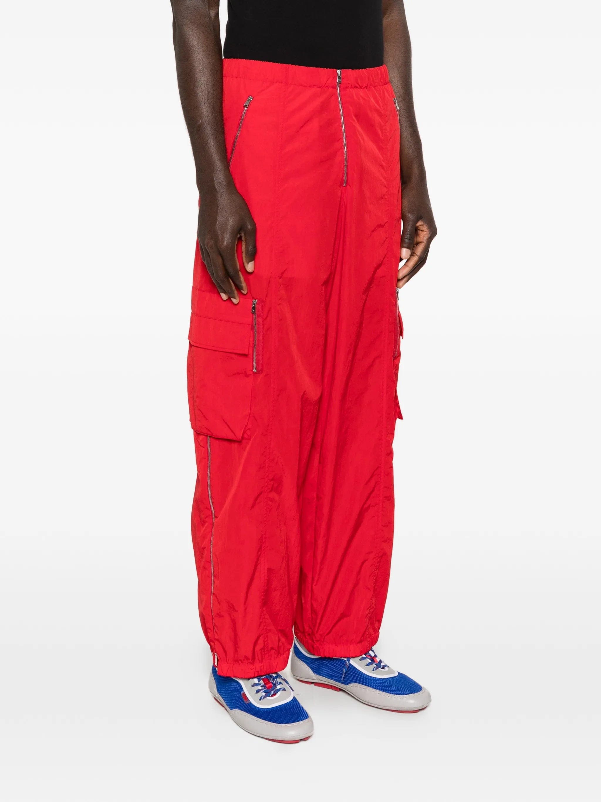 Fendi zip - pocket trousers