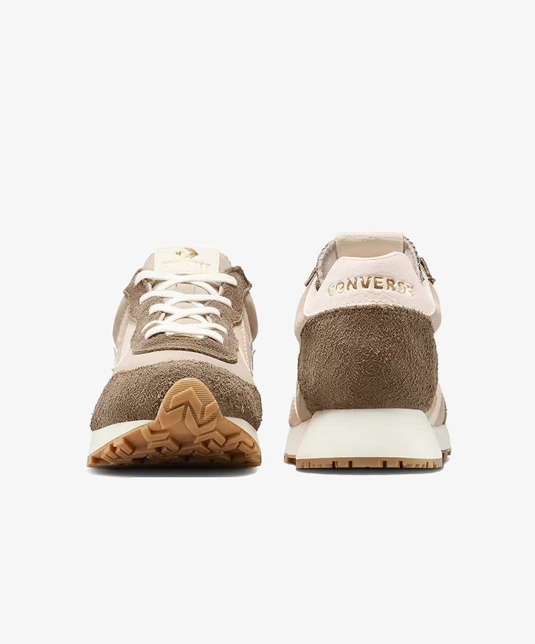 CONVERSE | OMEGA TRAINER { VINTAGE CARGO/SHY FLAMINGO