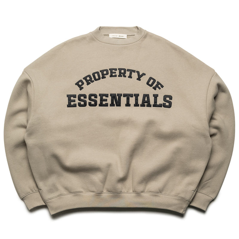 Fear Of God Essentials Property Lounge Crewneck - Seal