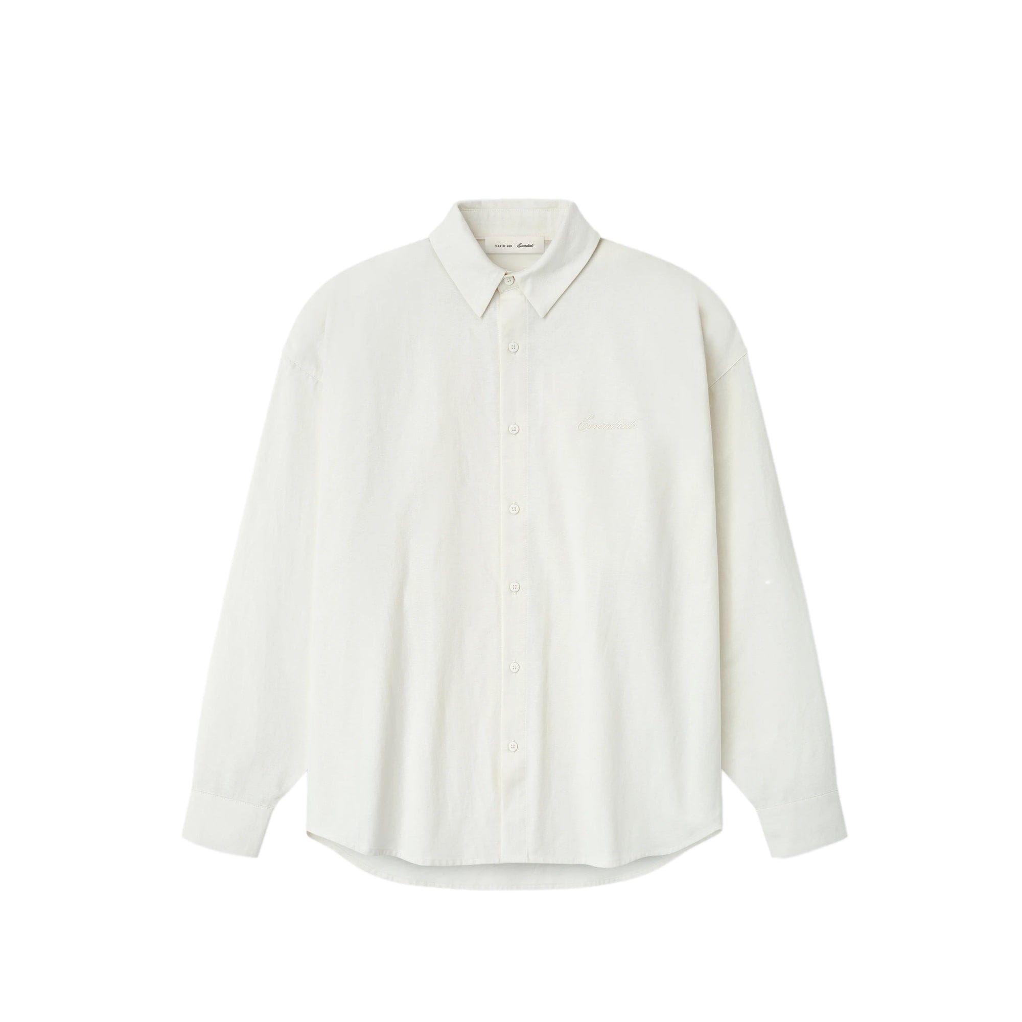 Fear of God Essentials Mens Signature Button Up Shirt