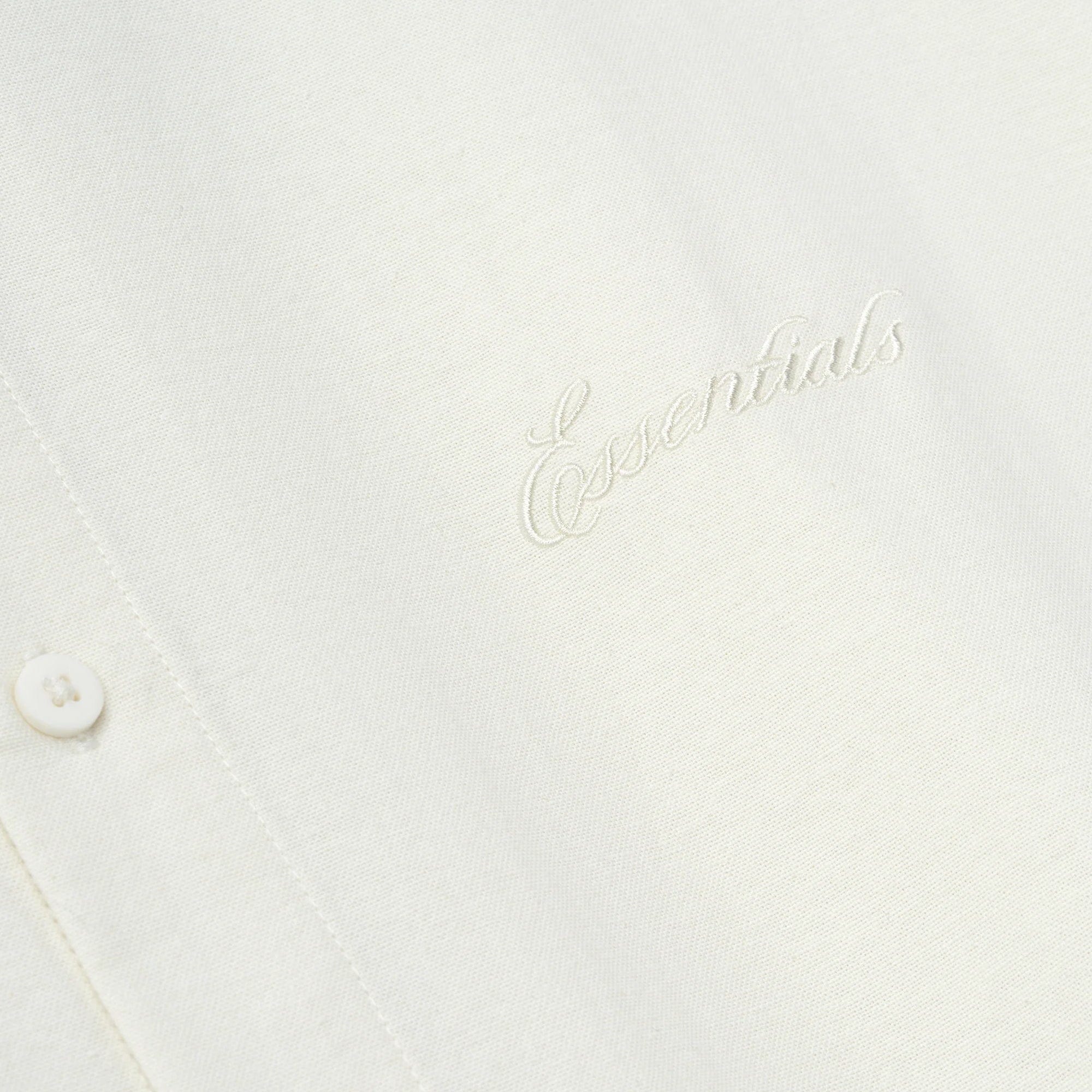 Fear of God Essentials Mens Signature Button Up Shirt