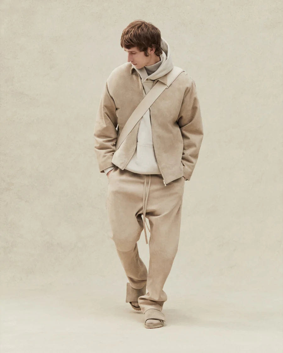 Birkenstock FOG x BIRKENSTOCK LOS FELIZ SUEDE - TAUPE
